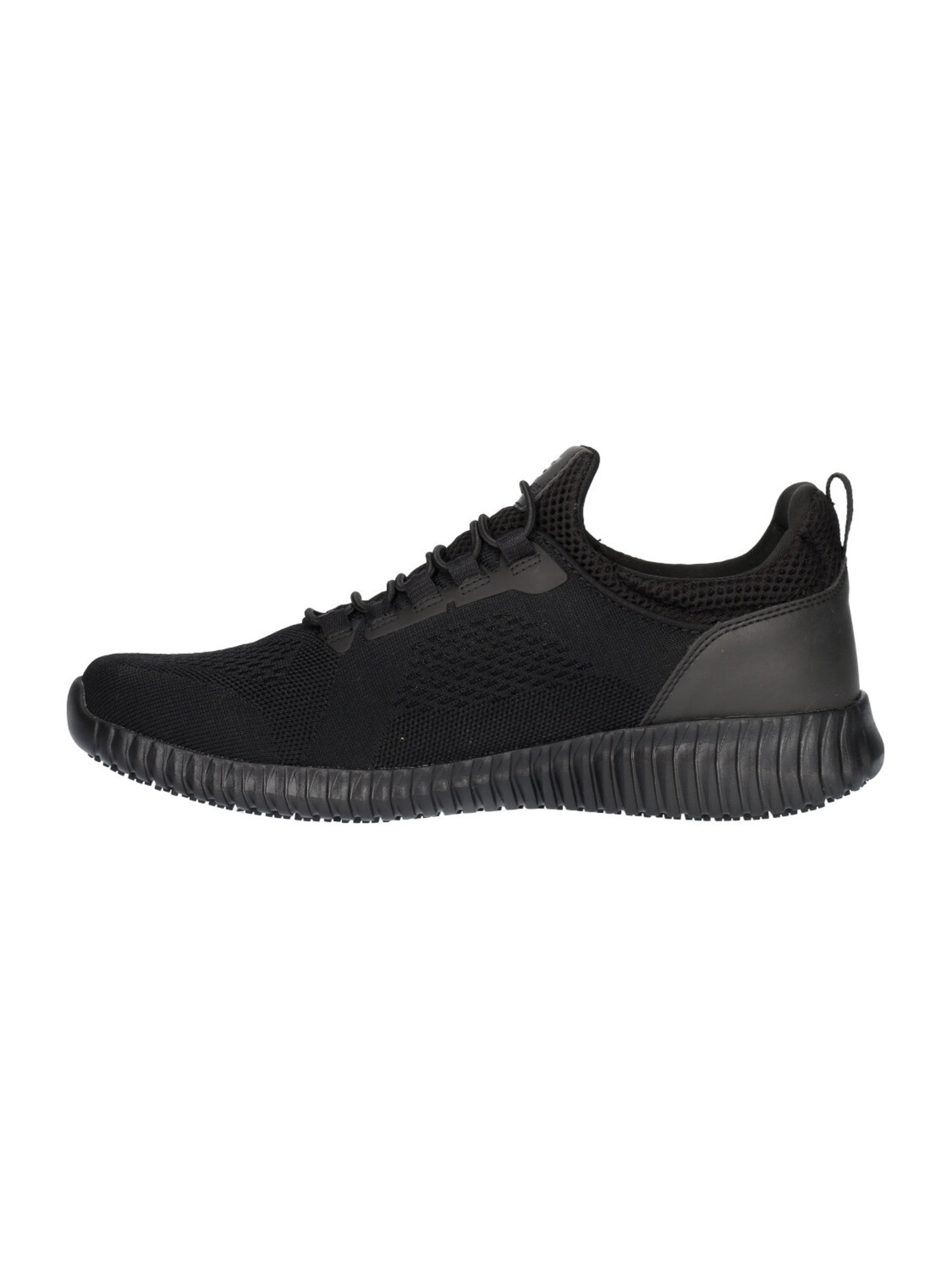 Scarpa da lavoro Skechers uomo nera con Memory Foam | Liviana Calzature