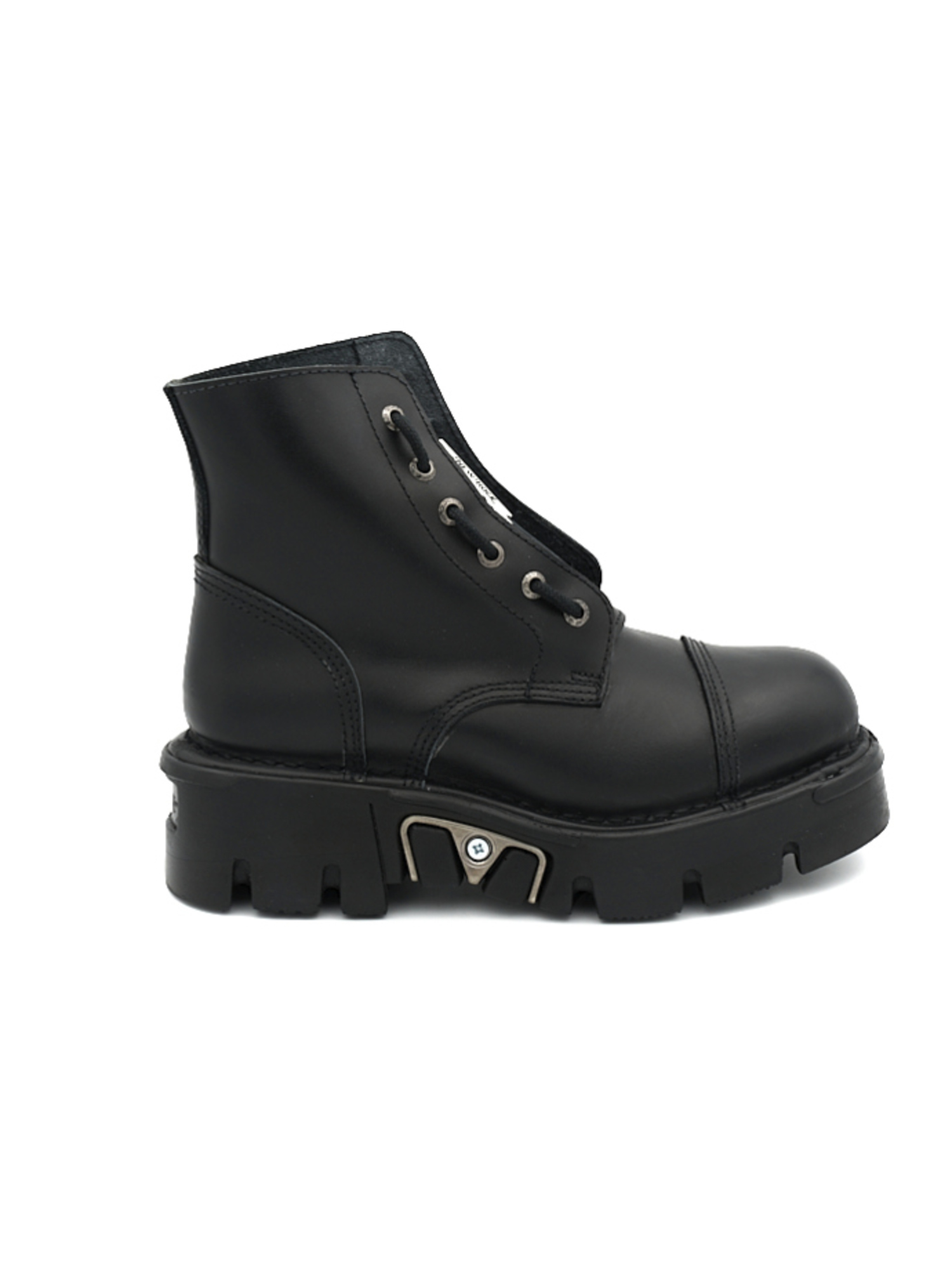 Anfibio New Rock donna nero | Liviana Calzature