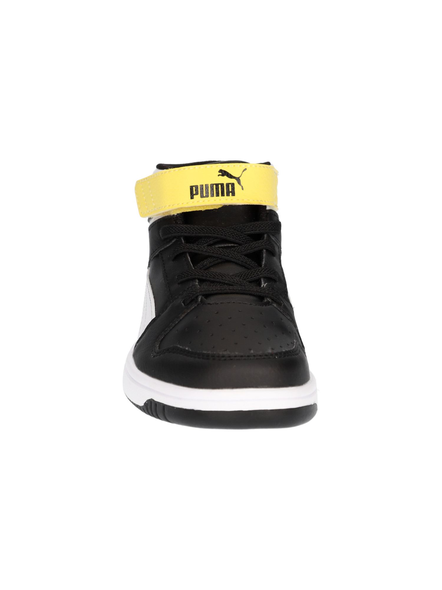 Sneaker alta Puma Rebound Layup da bambino nera | Liviana Calzature