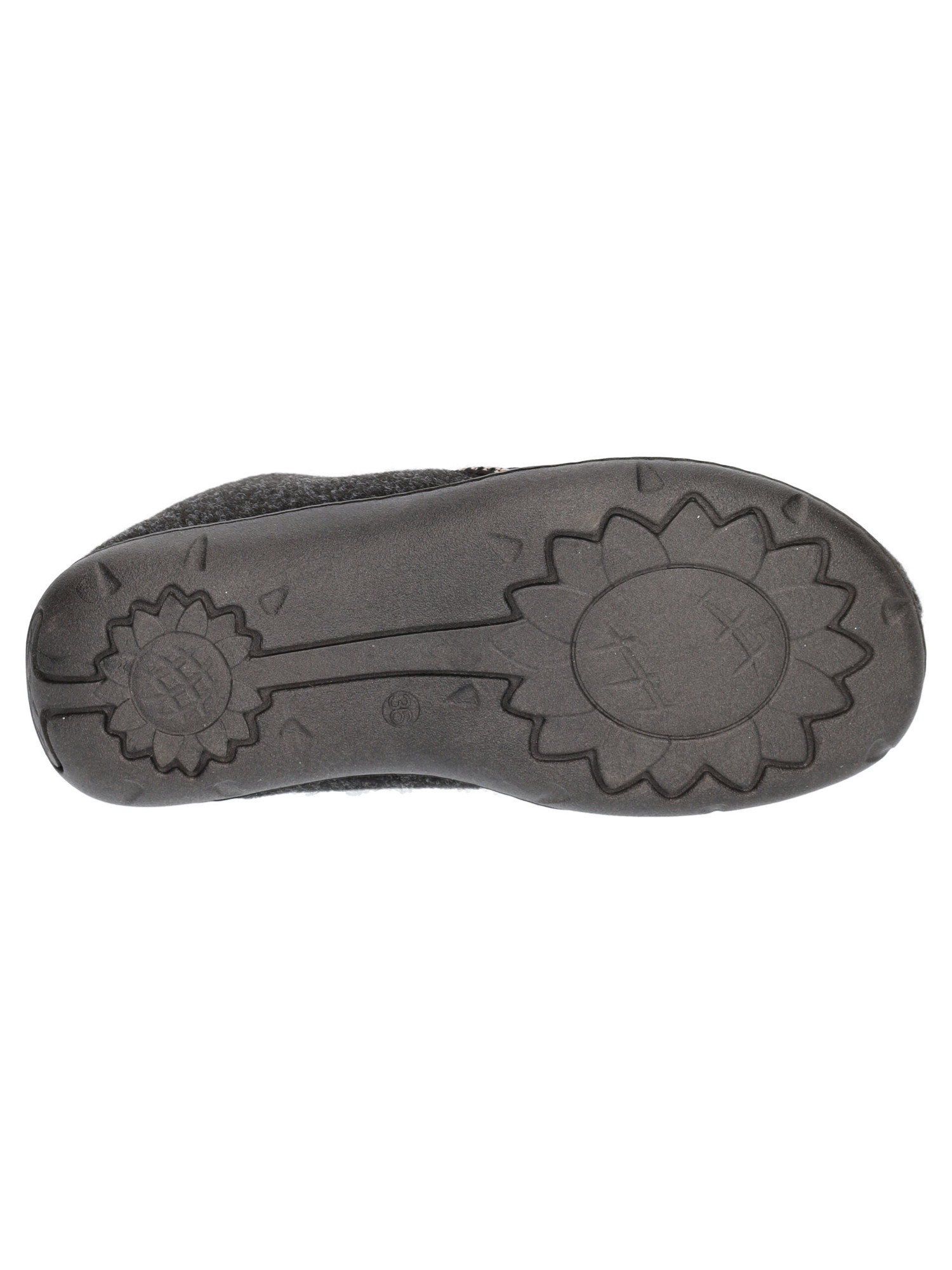 Ciabatta chiusa Davema da donna grigia | Liviana Calzature