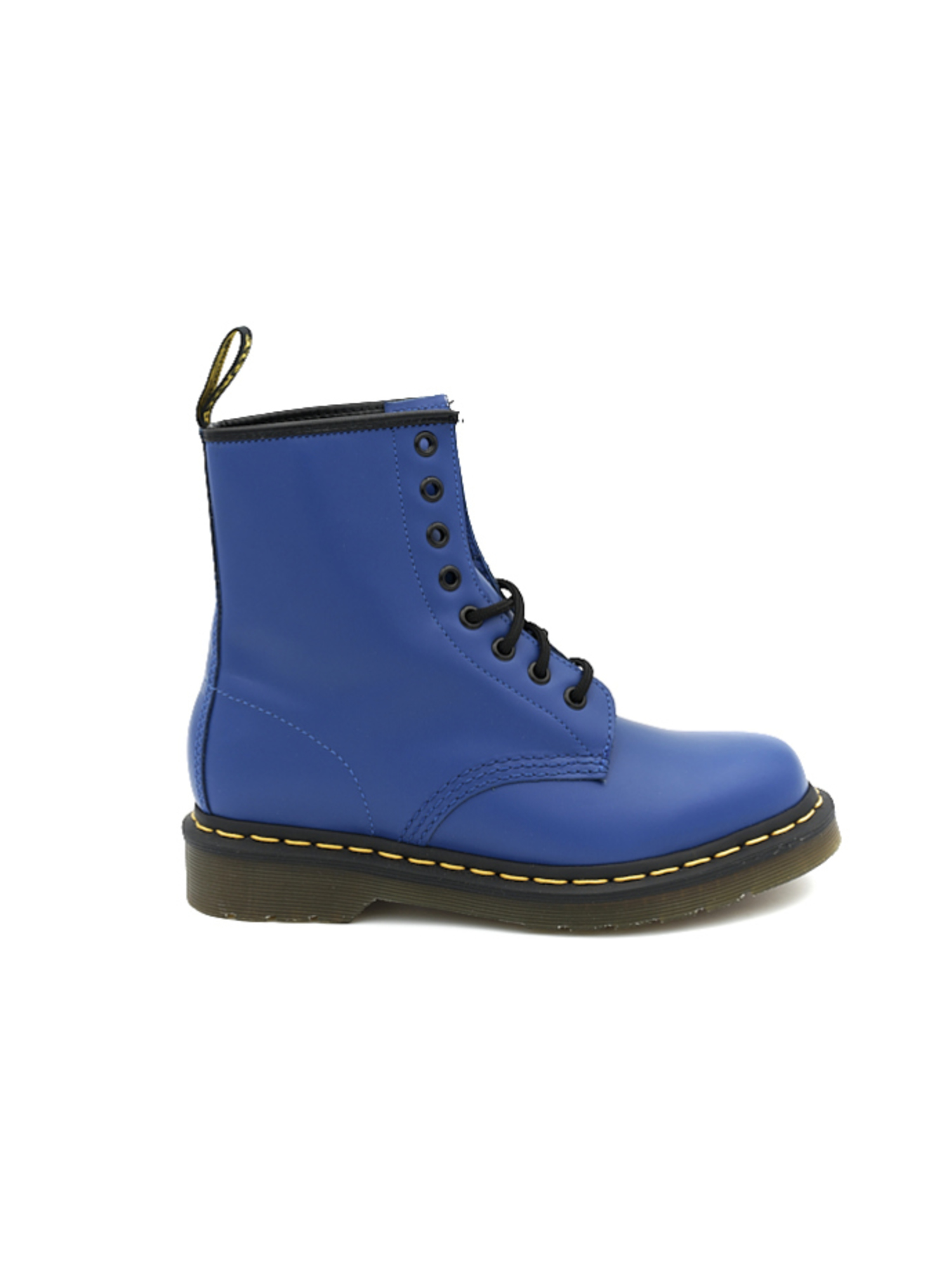 Anfibio donna Dr. Martens 1460 smooth blu elettrico | Liviana Calzature