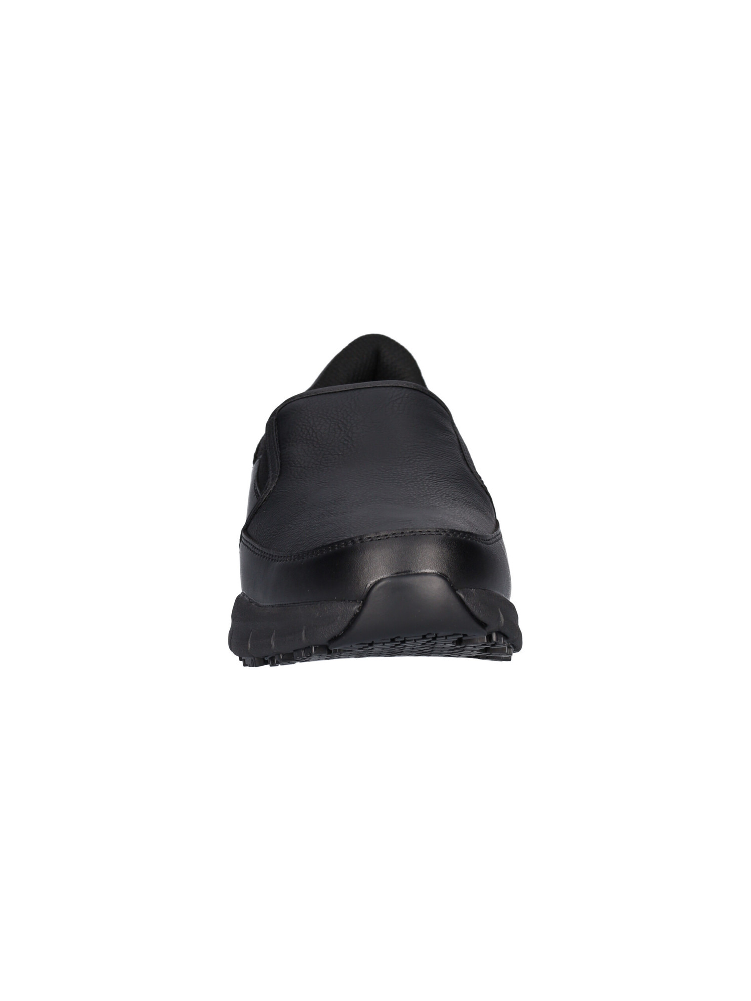 Scarpa slip on da lavoro Skechers da uomo nera | Liviana Calzature