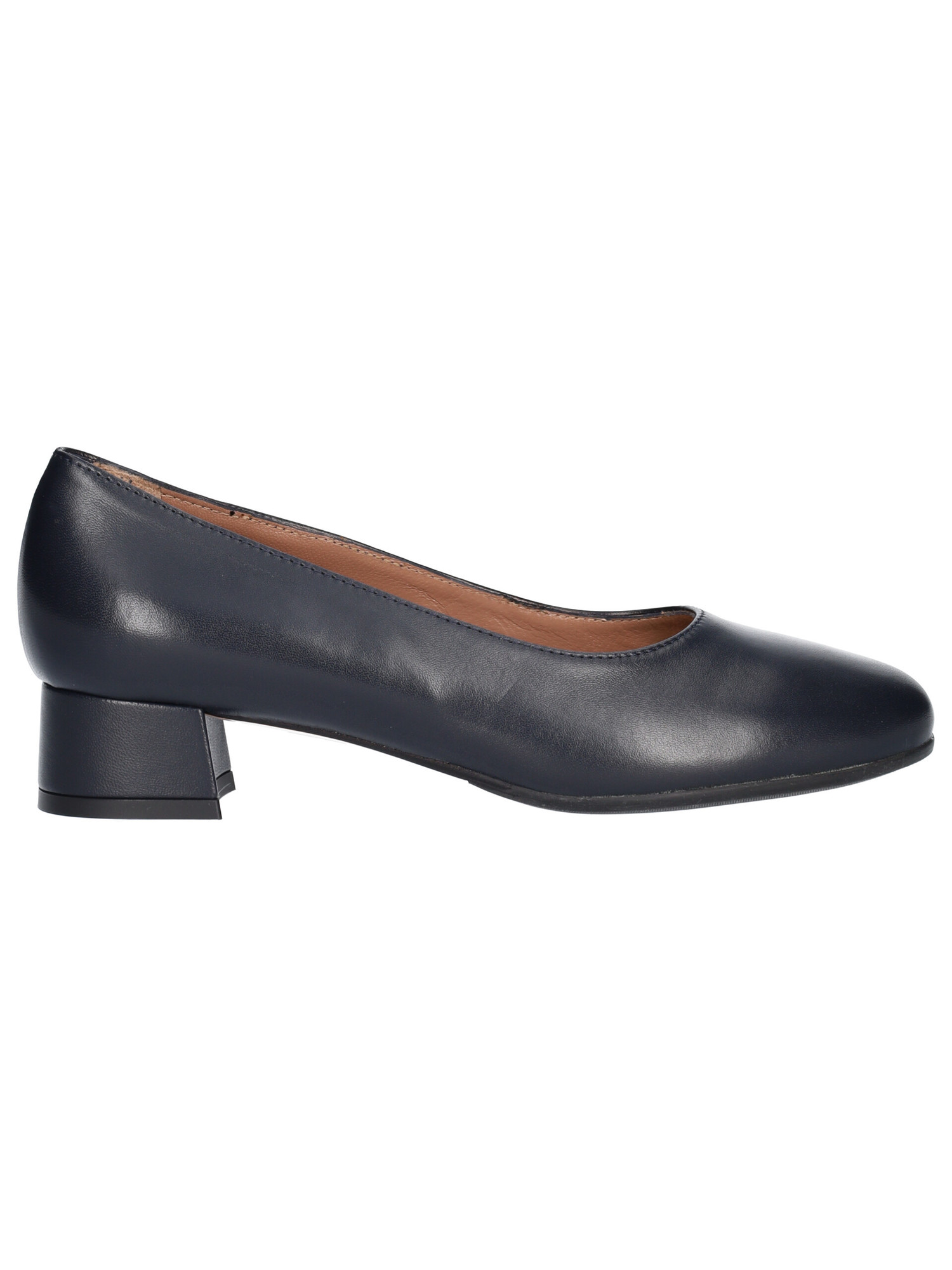 Decollete tacco basso Confort da donna blu notte | Liviana Calzature