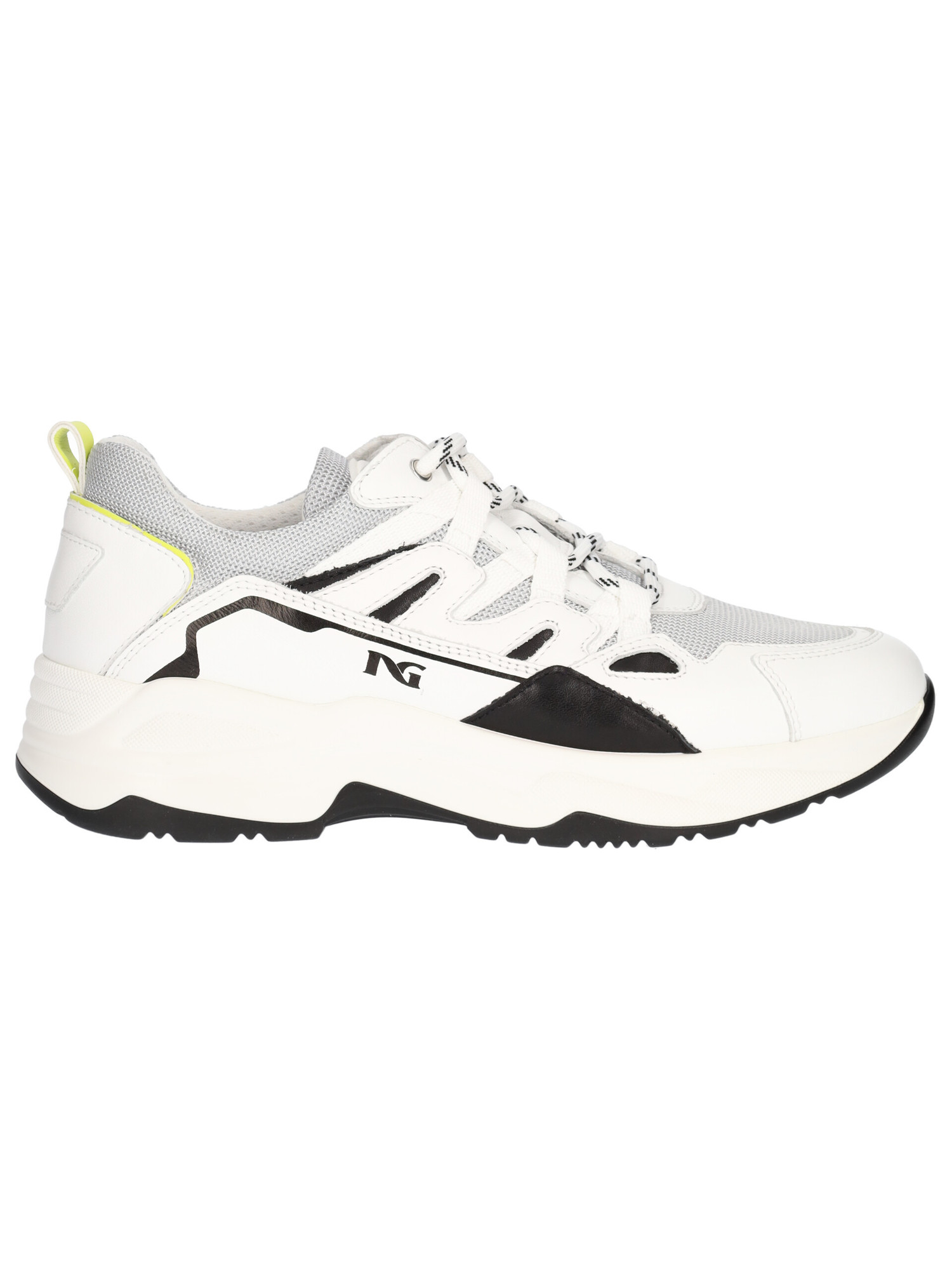 Sneaker Nero Giardini da uomo bianca | Liviana Calzature