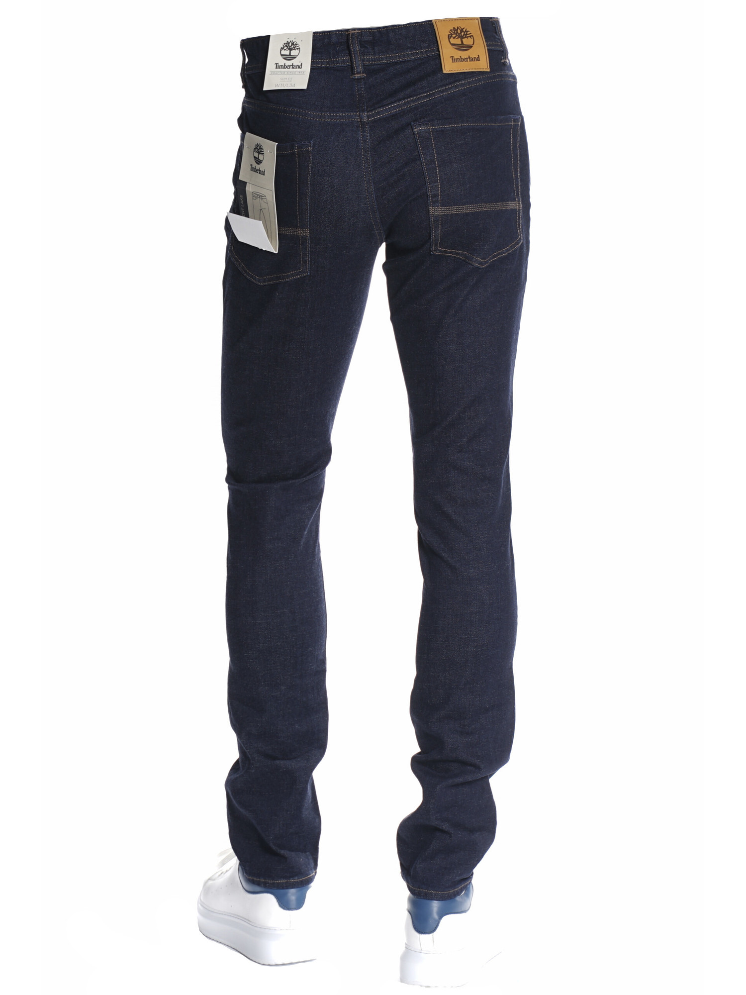 Timberland Uomo Abbigliamento Pantaloni e jeans Jeans Jeans affosulati Jeans Da Uomo Tapered-leg Comfort In Blu Scuro Blu Scuro 