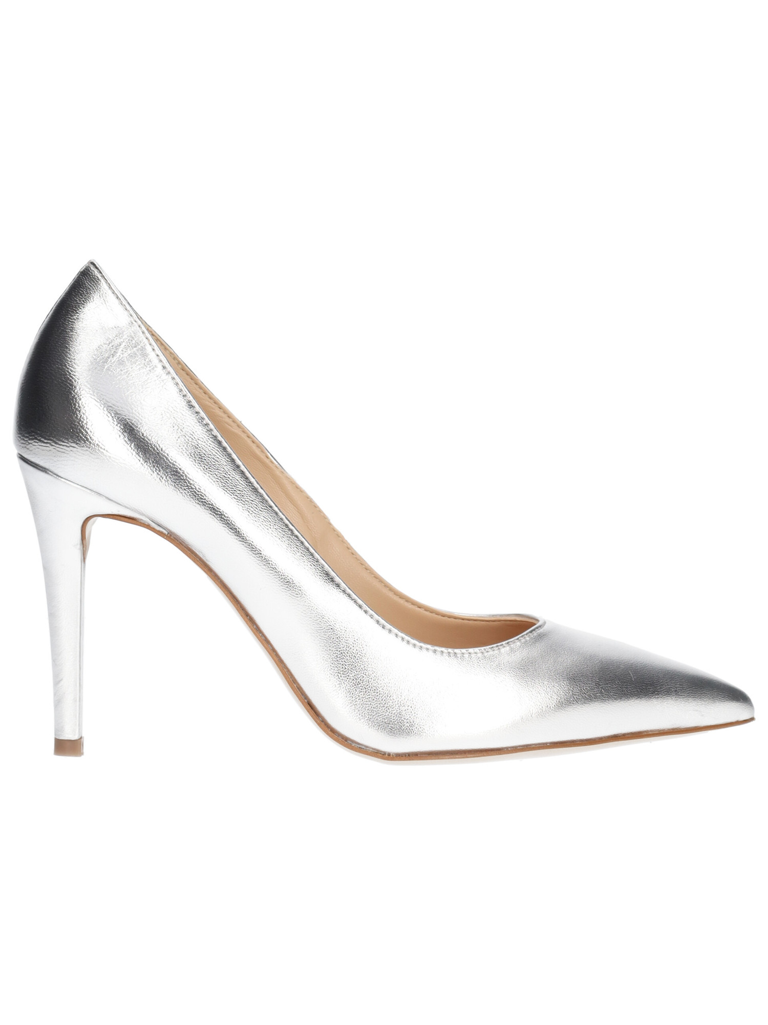 Decollete tacco fino Formentini da donna argento | Liviana Calzature