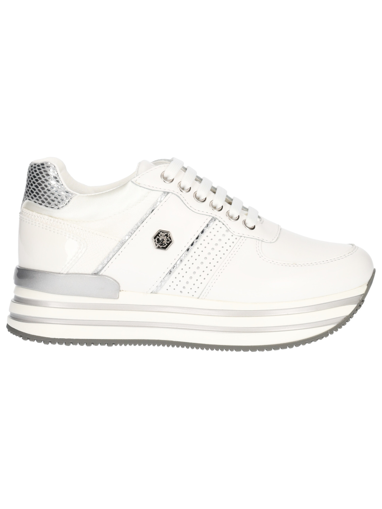 Acquista Scarpa sneaker platform donna leopard white. BF1079EX117  LEOPARDWHITE/LEOPARD di Liu Jo | Milano 51
