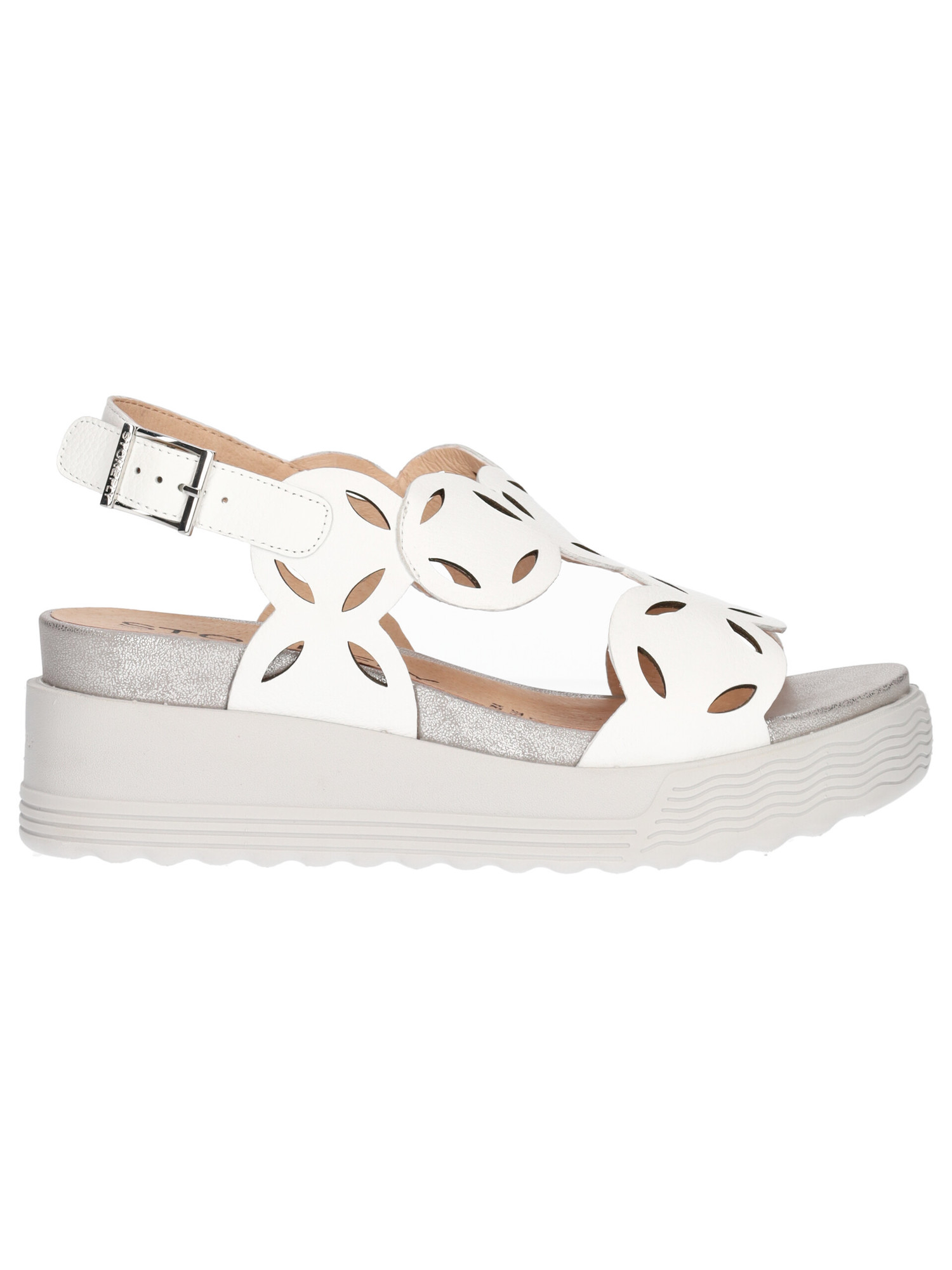Scarpe Stonefly Sandalo Zeppa PLATINO SC446763 | Scarpamondo