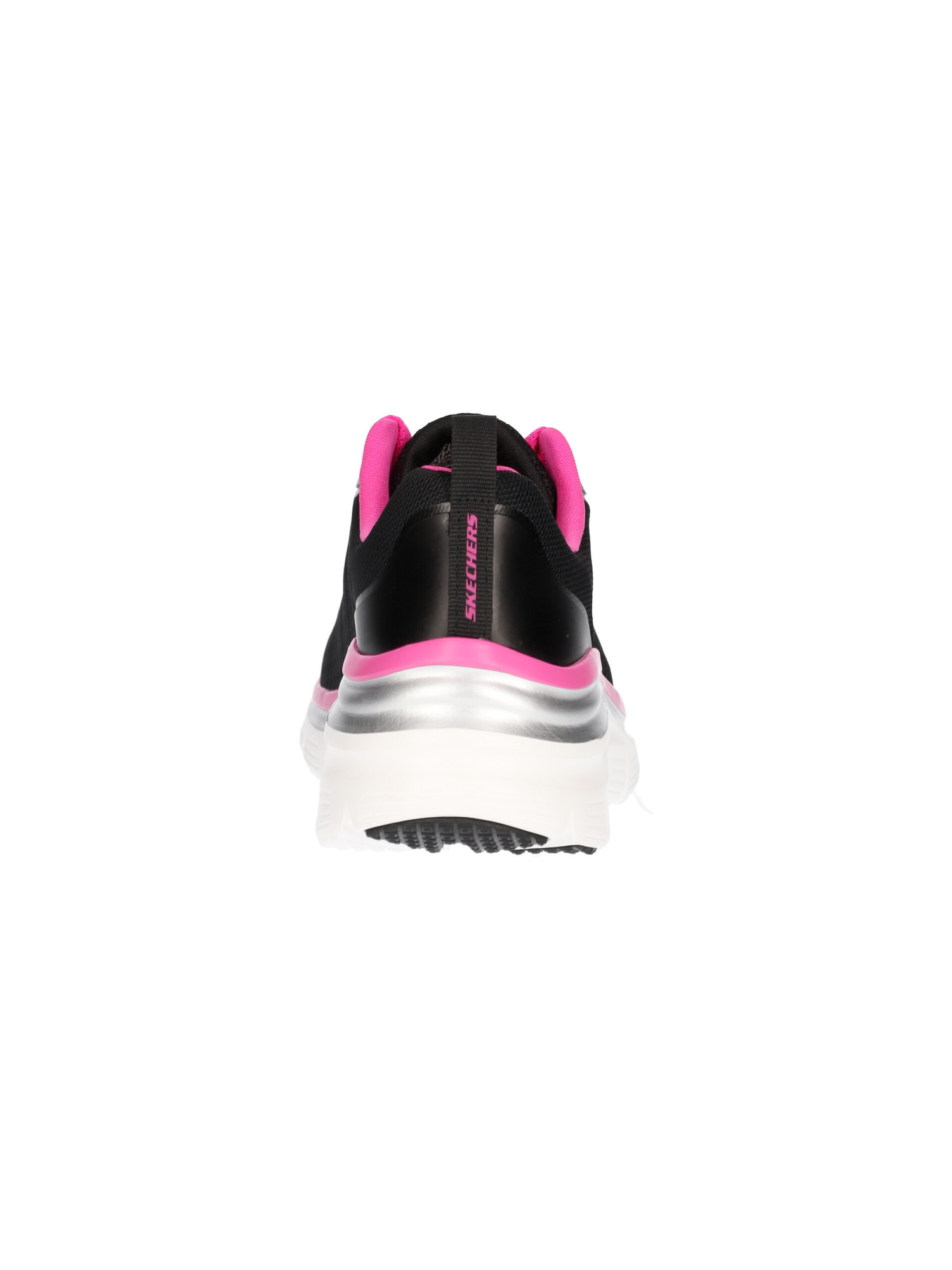 Sneaker con zeppa Skechers Lite Weight da donna nera | Liviana Calzature