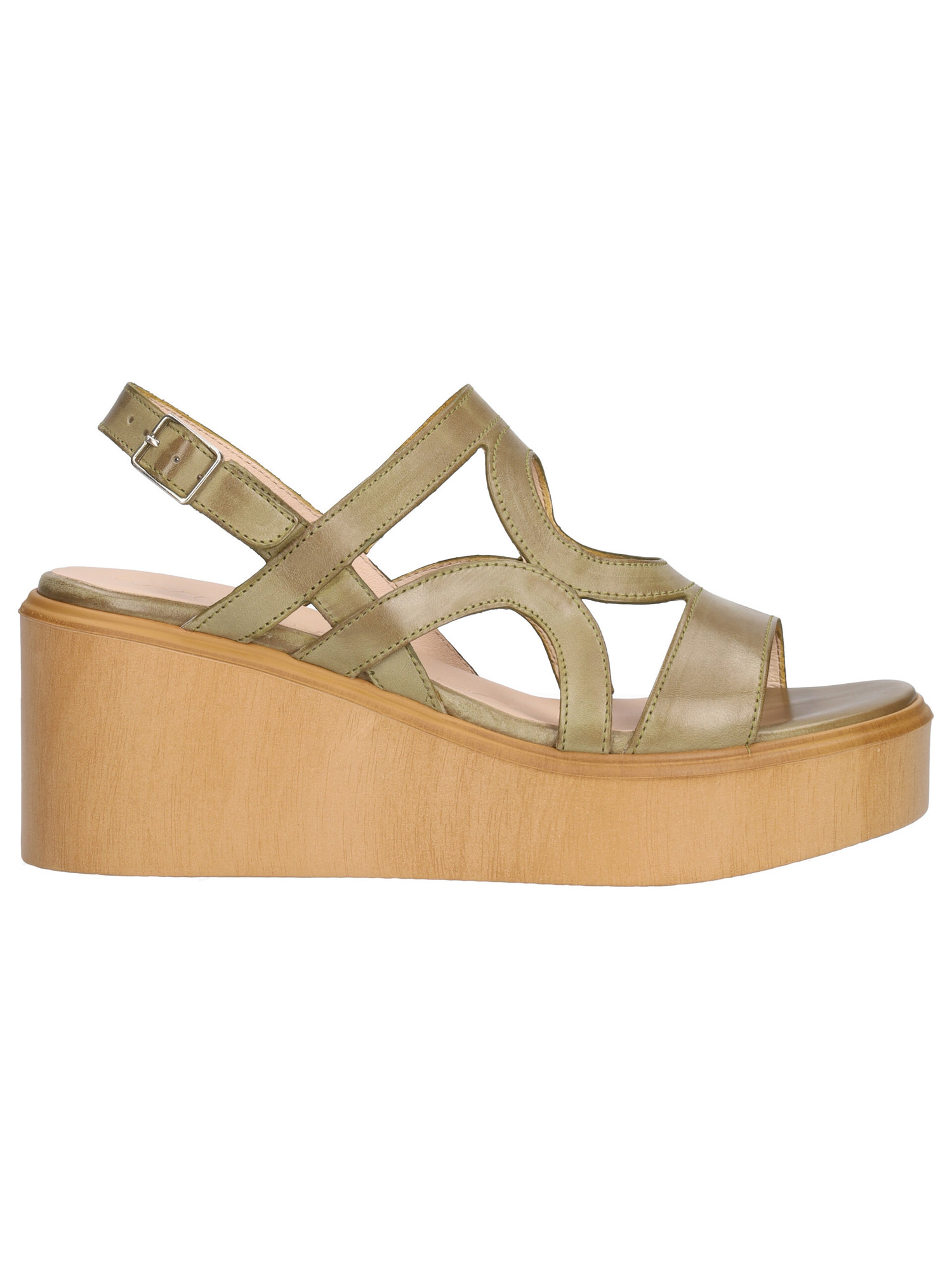 sandalo-con-zeppa-wonders-da-donna-verde