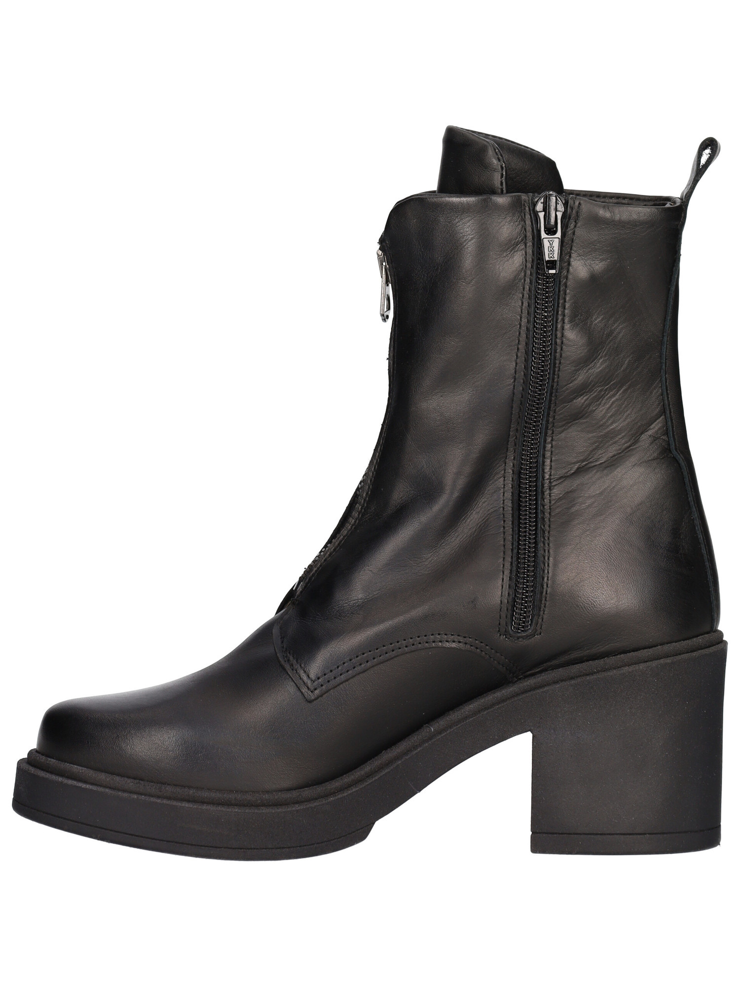 ARA Parker Stivaletto Donna In Pelle Nera, Taglia 38, Con Fodera Invernale E Soletta Intercambiabile High Soft