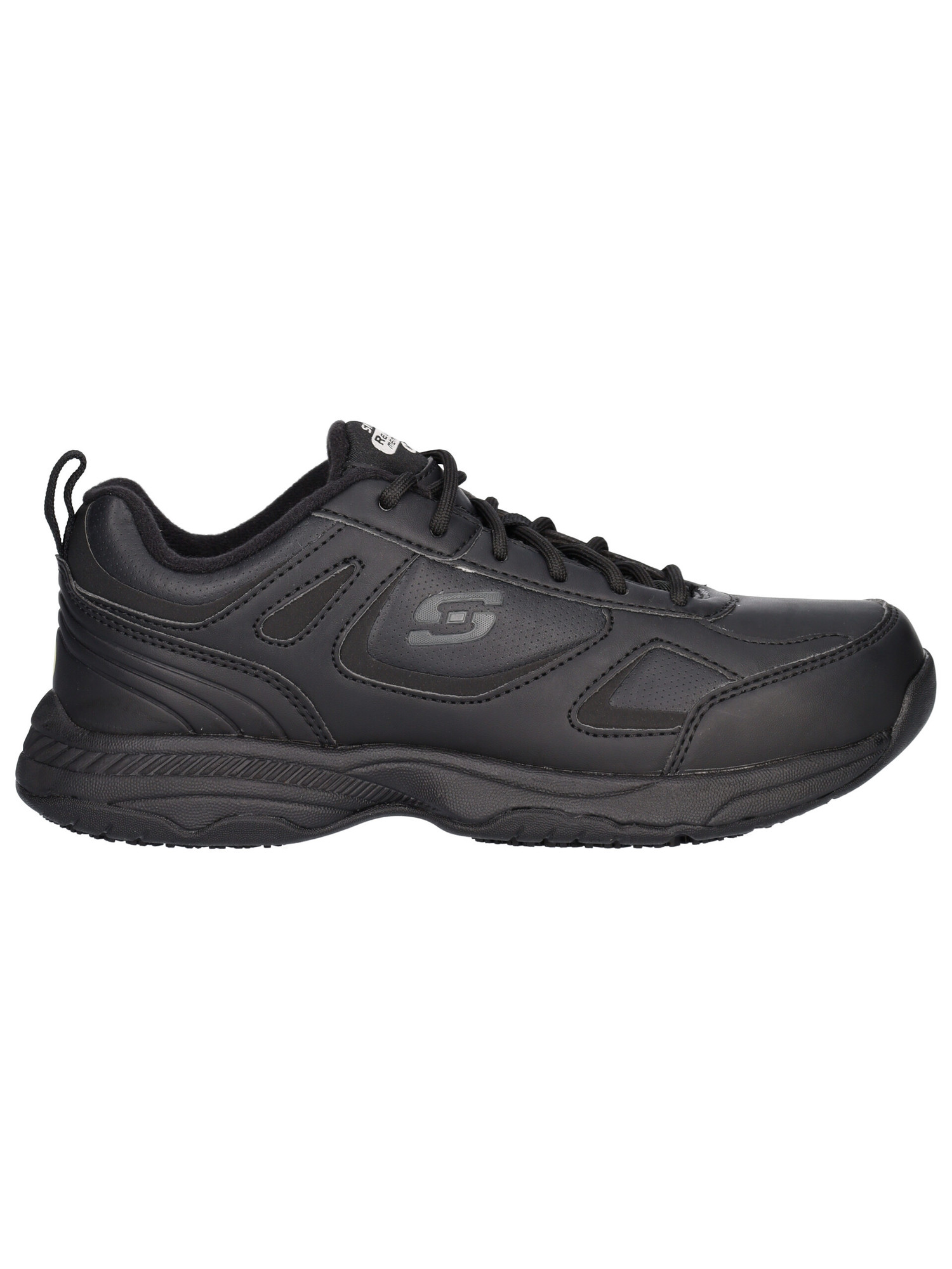 scarpa-da-lavoro-skechers-relaxed-fit-da-donna-nera