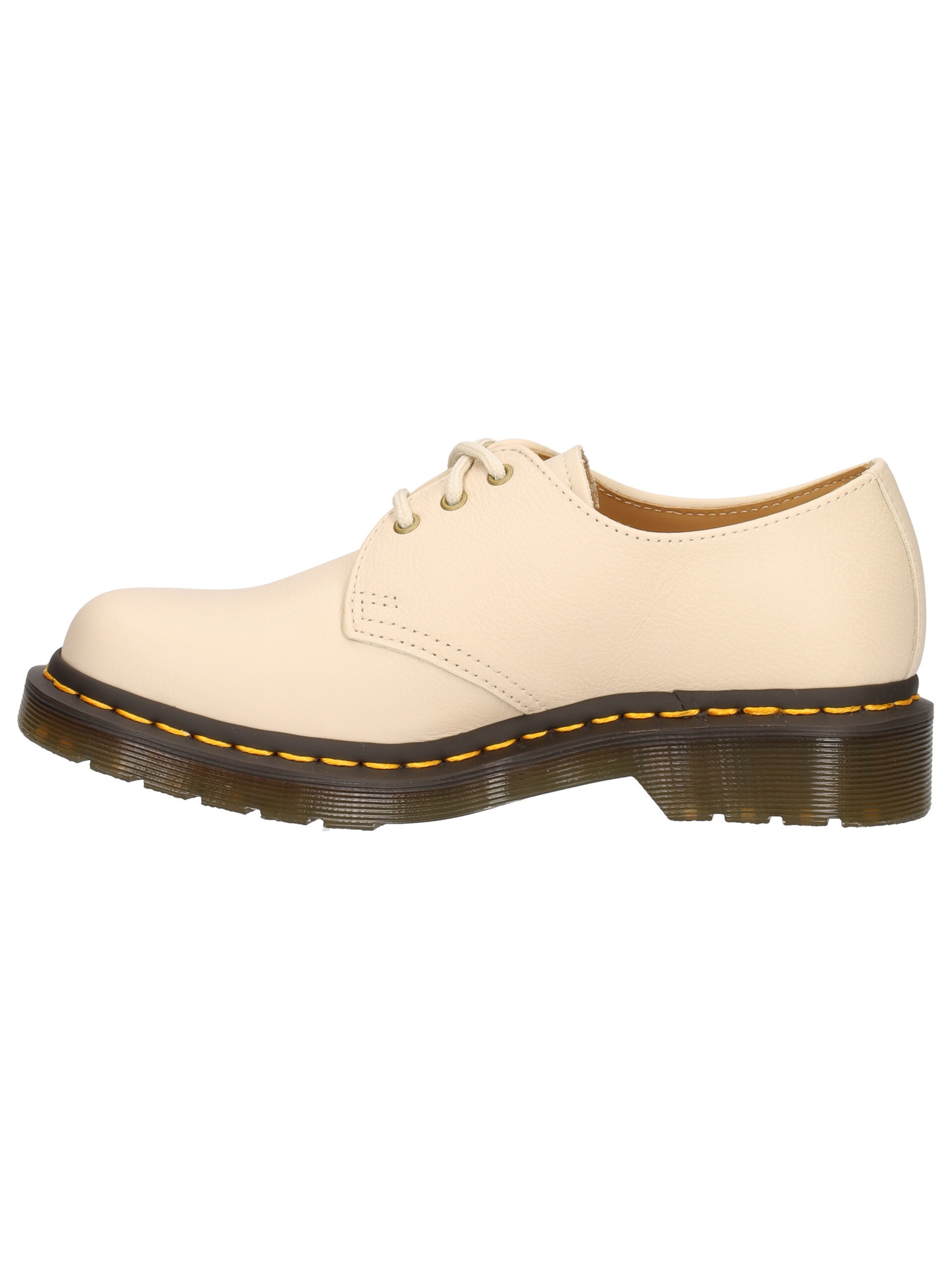 scarpa-stringata-dr-martens-1461-virginia-da-donna-beige