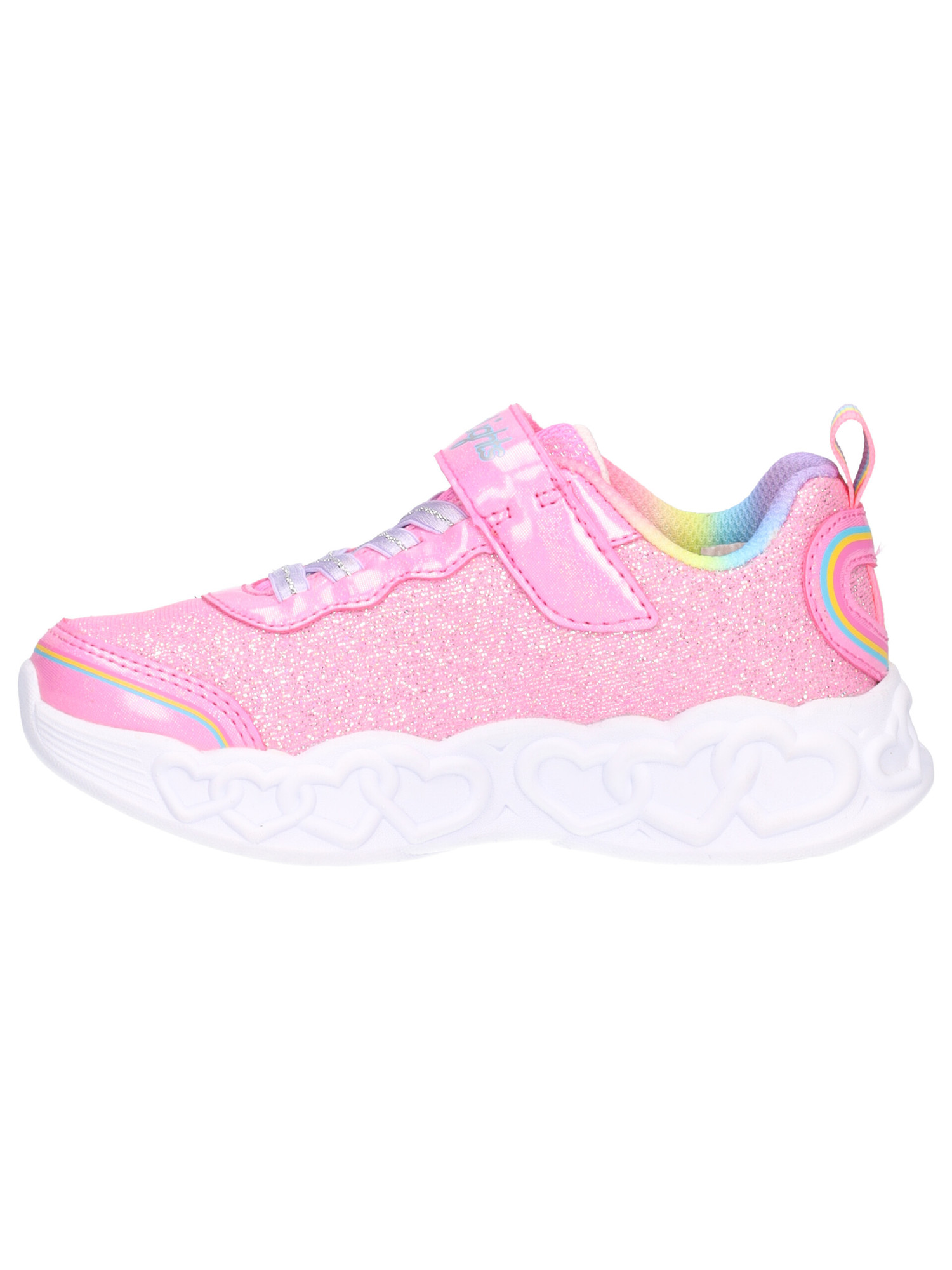 Sneaker Skechers da bambina rosa glitter