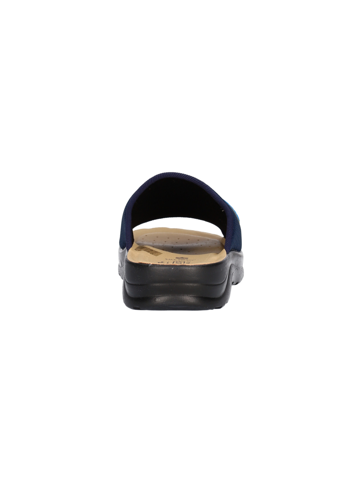 Ciabatte Con Fibbietta Patrizia 670 | Pelle Blu | Suola Sintetica | Comode E Stilose - Foto 5