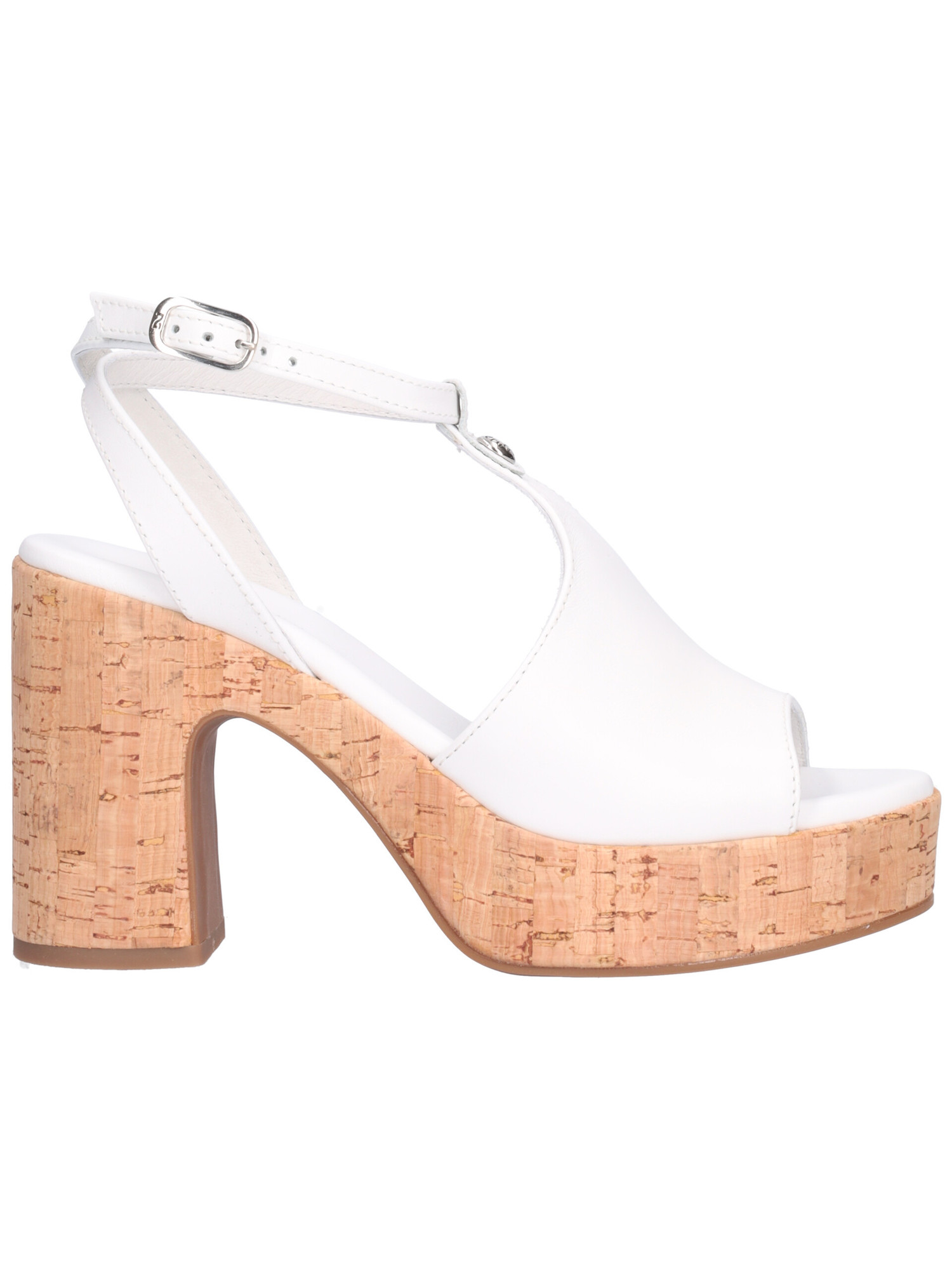 Buffalo 306-5473 Tumbel Leather Sandali Donna Bianco – 41 EU