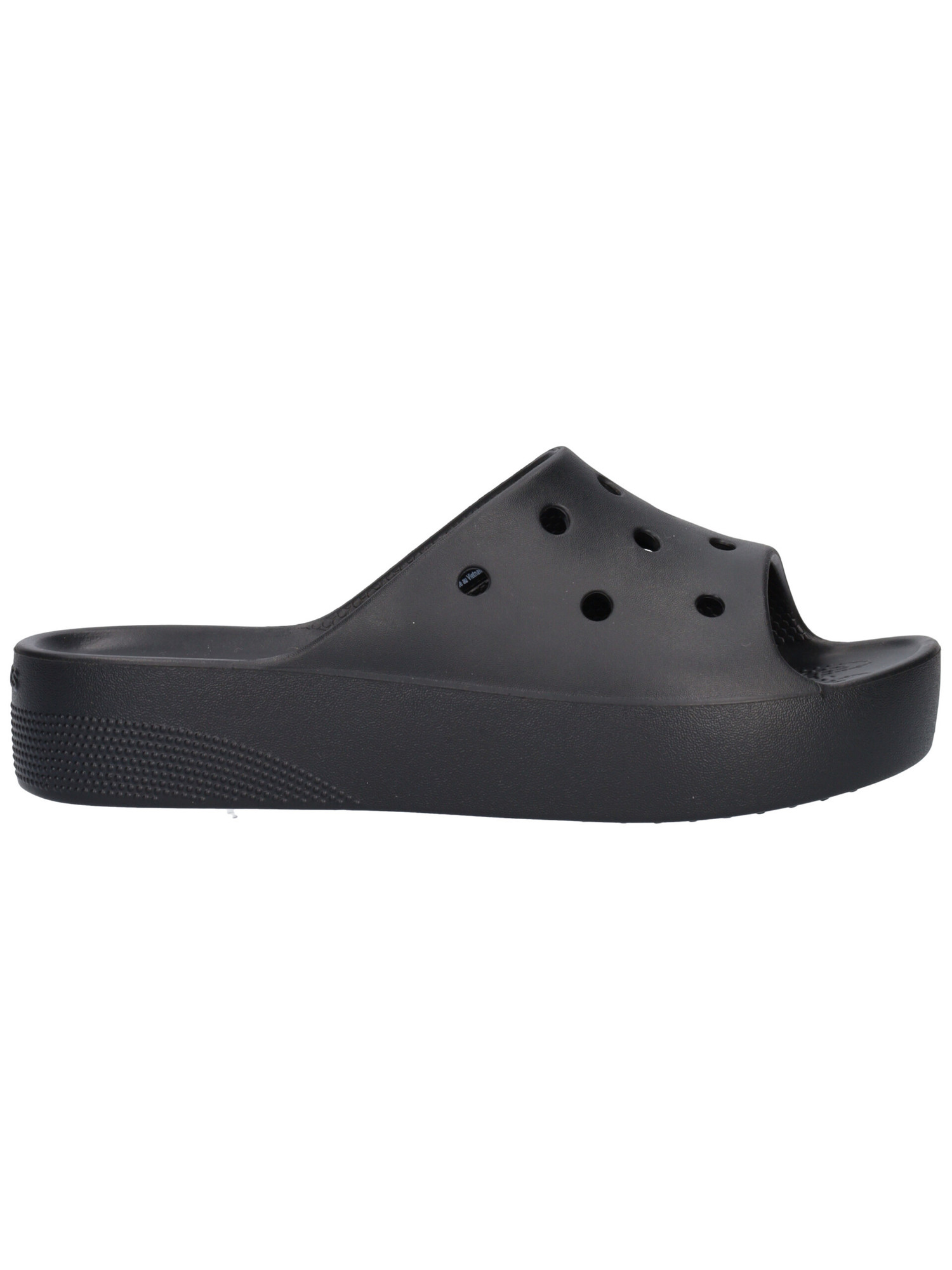 ciabatta-platform-crocs-da-donna-nera