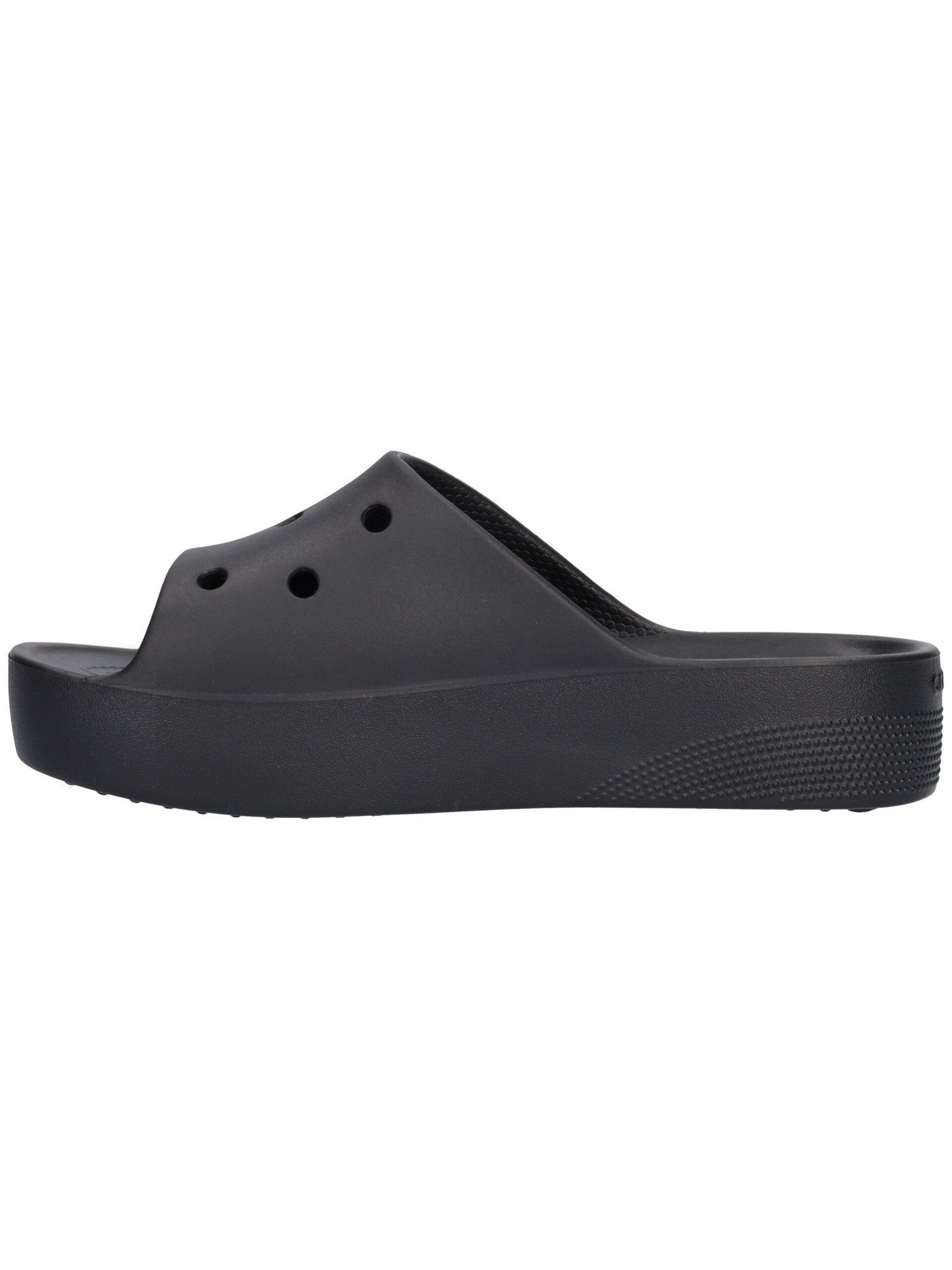 ciabatta-platform-crocs-da-donna-nera