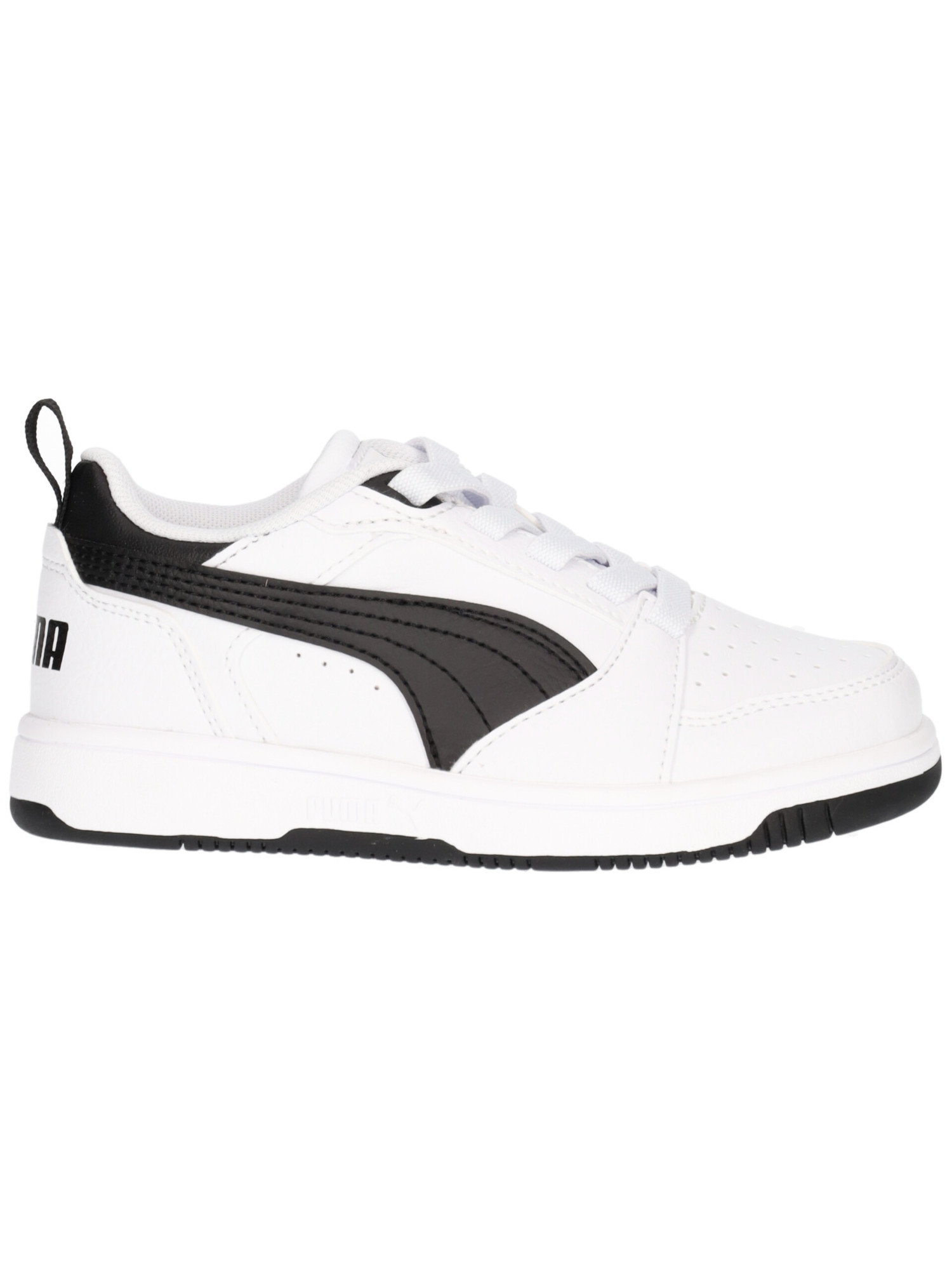 sneaker-puma-rebound-da-bambino-bianca-e-nera-ebeac0