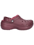 ciabatta-platform-crocs-classic-da-donna-bordeaux