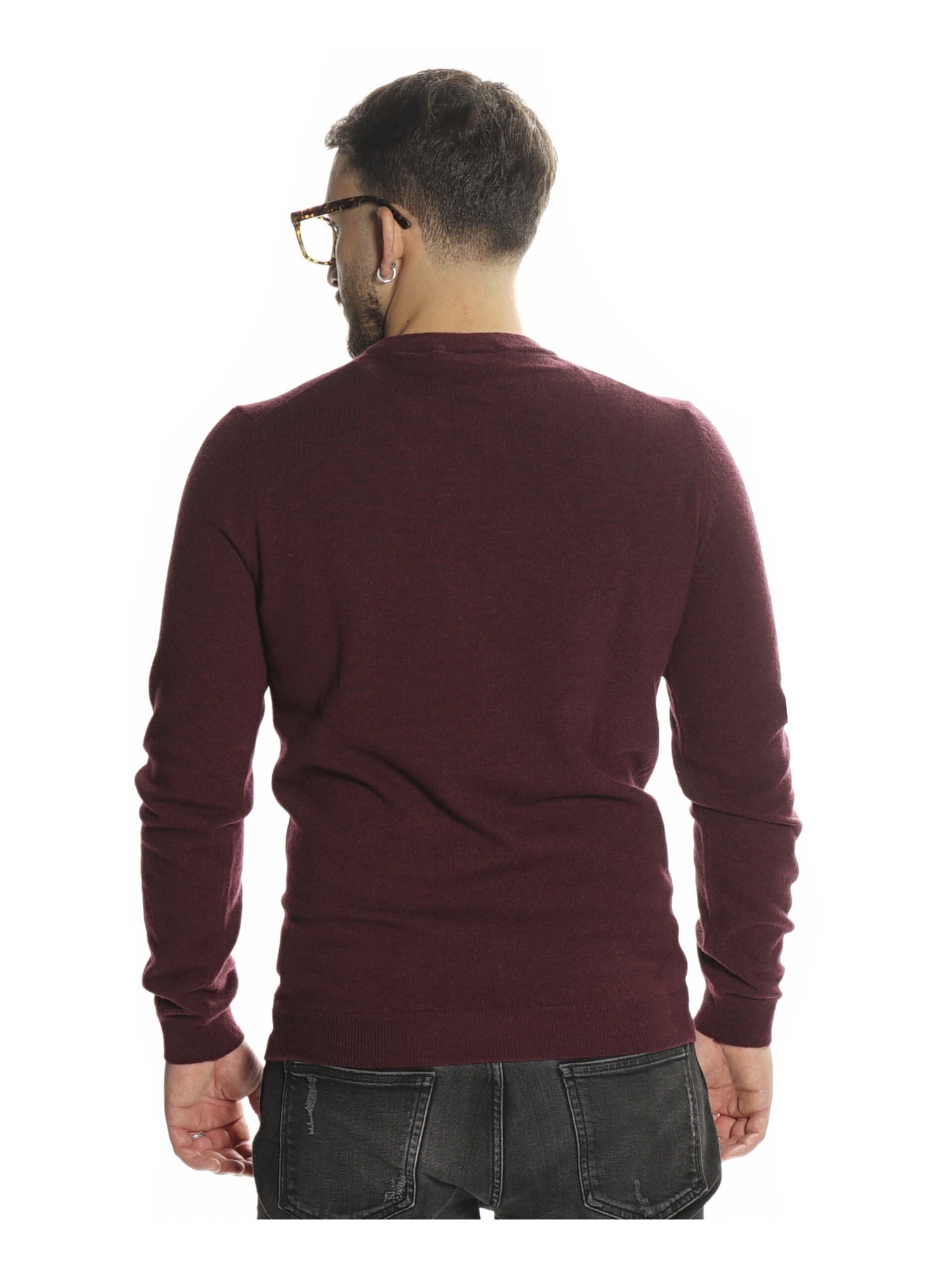 maglione-girocollo-timberland-da-uomo-bordeaux-e7b830