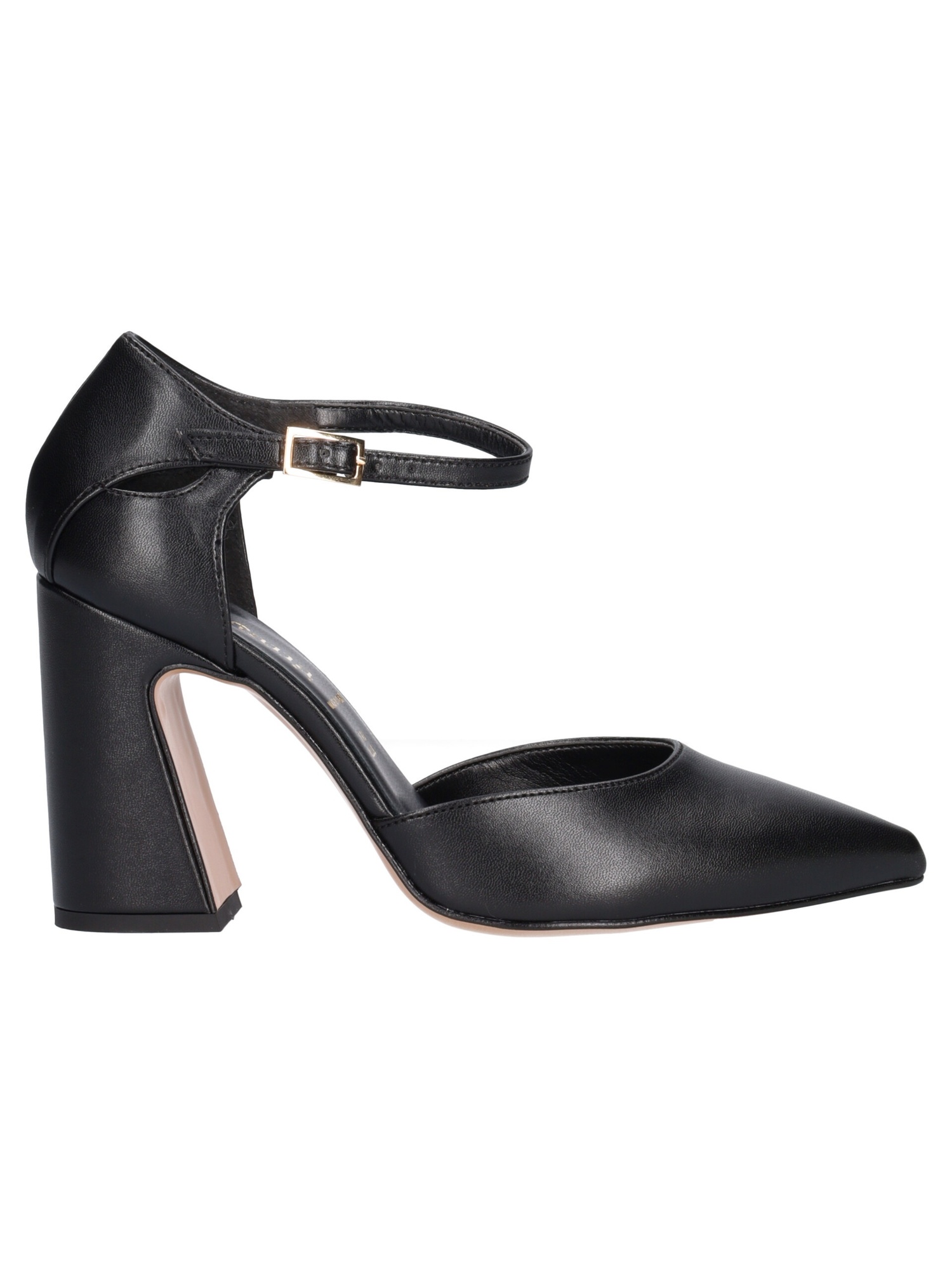 Scarpa con tacco largo Liviana da donna nera Liviana Calzature