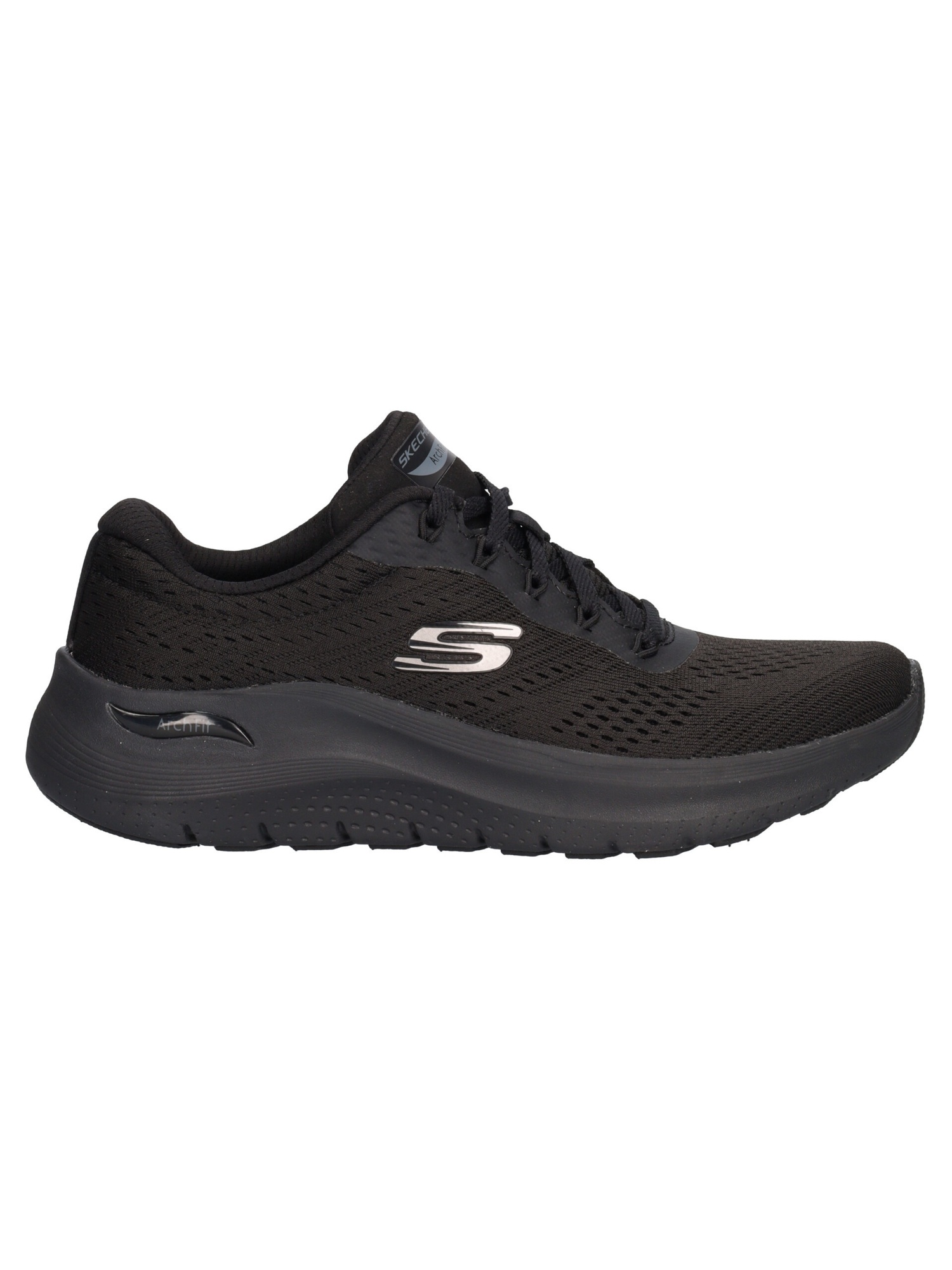 sneaker-skechers-arch-fit-da-donna-nera