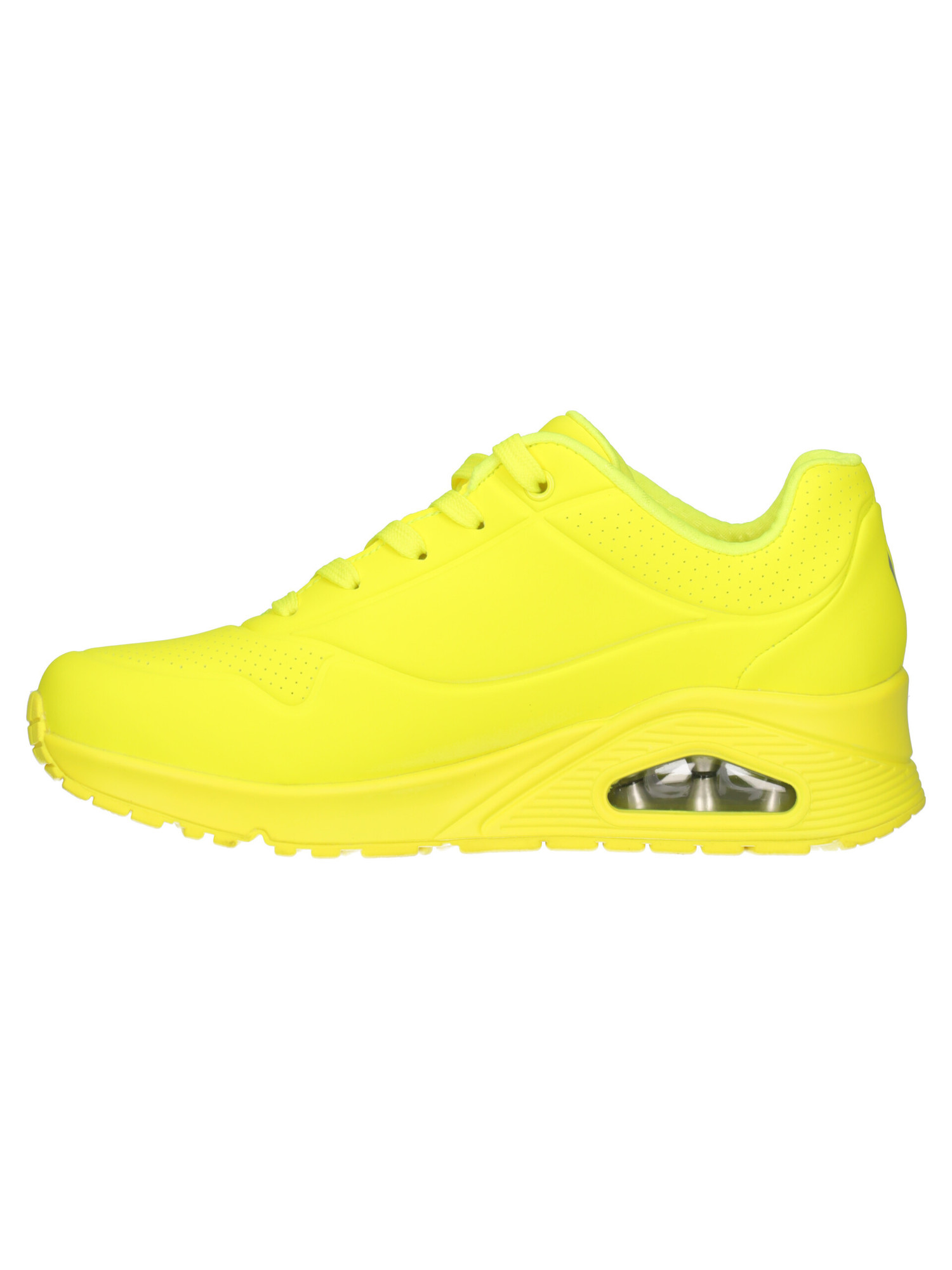 sneaker-skechers-uno-da-donna-gialla-fluo