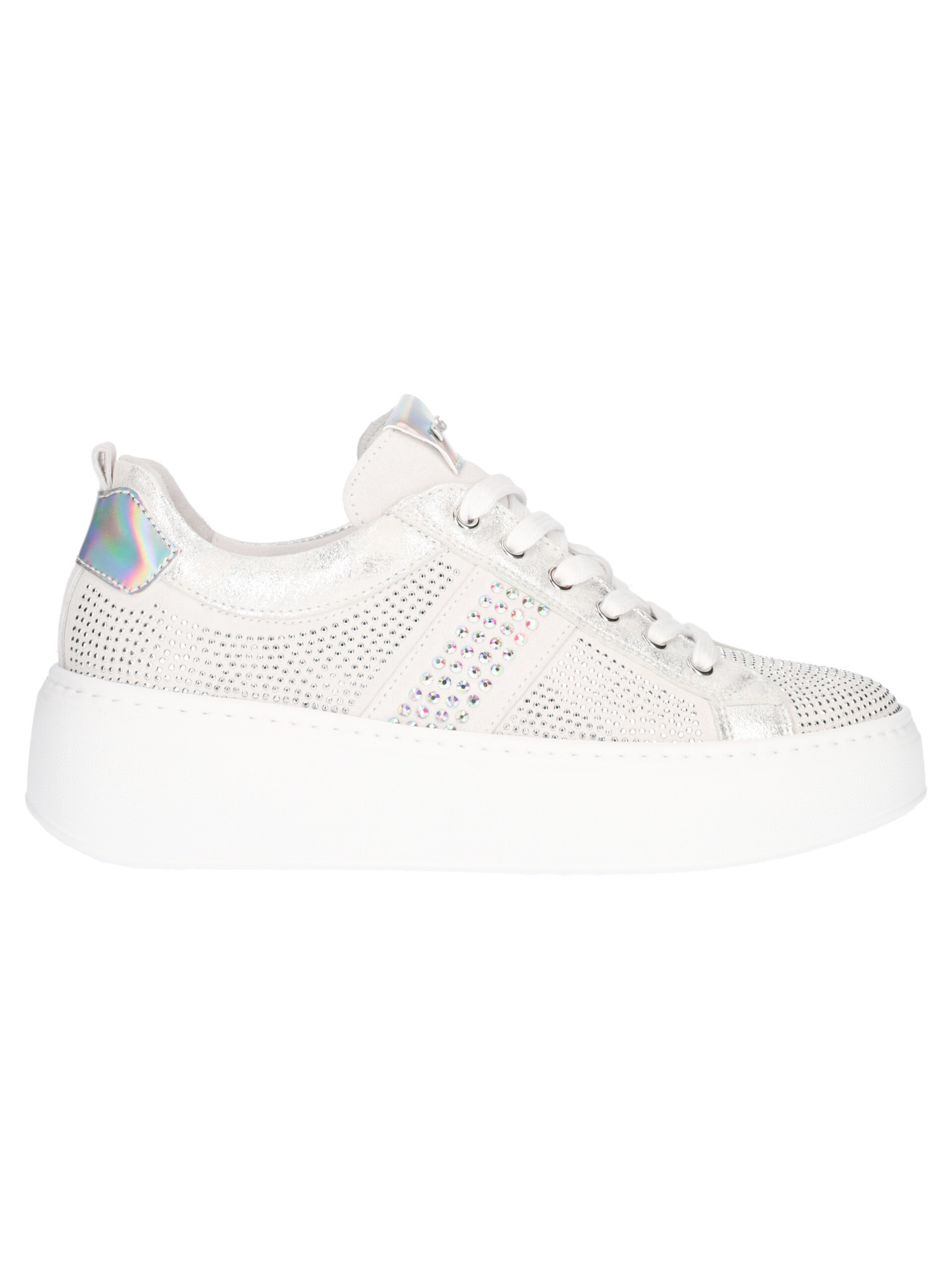 sneaker-platform-nero-giardini-da-donna-grigia-slash-argento