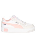 sneaker puma carina da bambina bianca e rosa