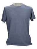 t-shirt a maniche corte geox g-dyed da uomo blu