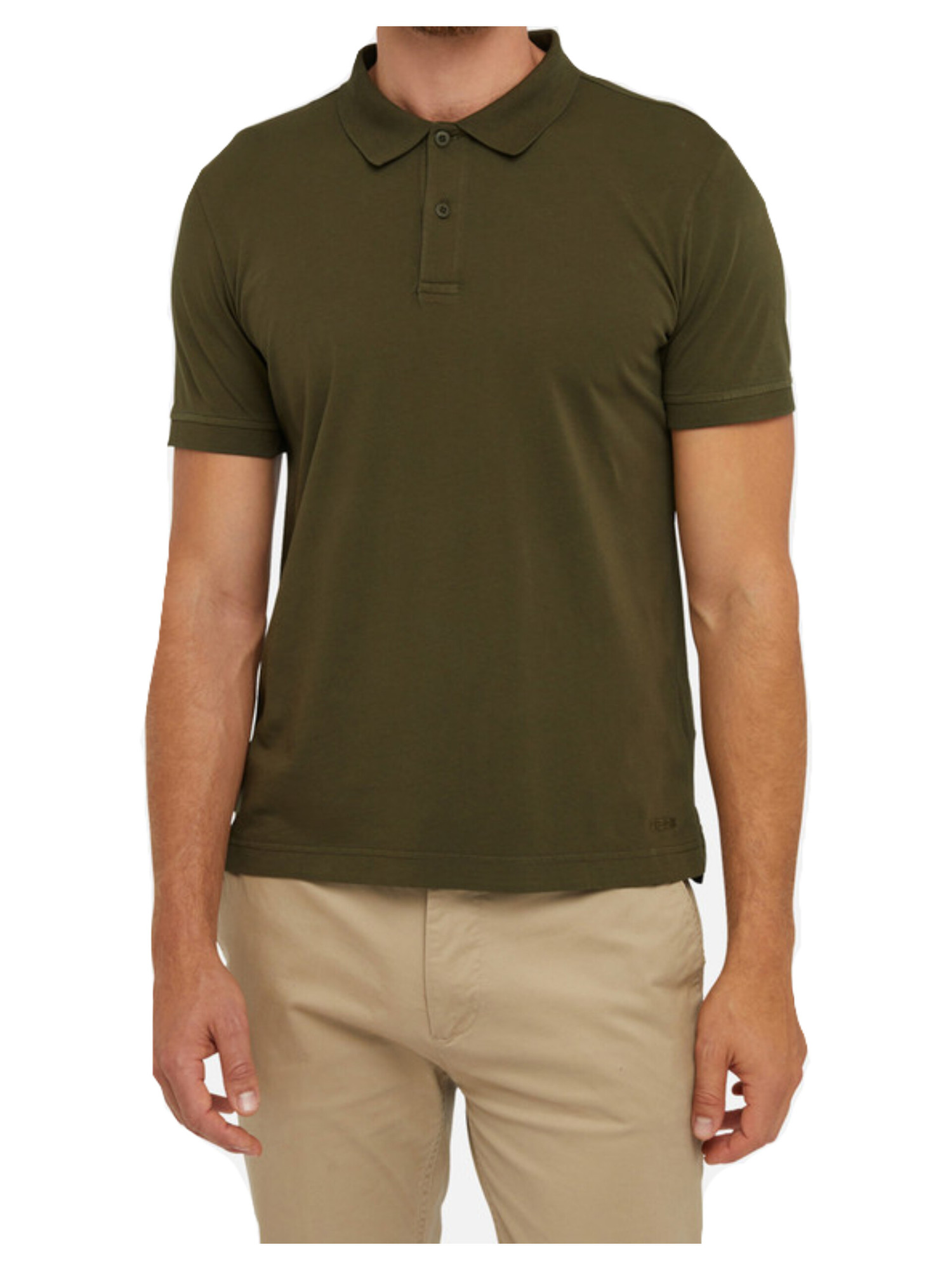 polo-a-maniche-corte-geox-jersey-da-uomo-verde