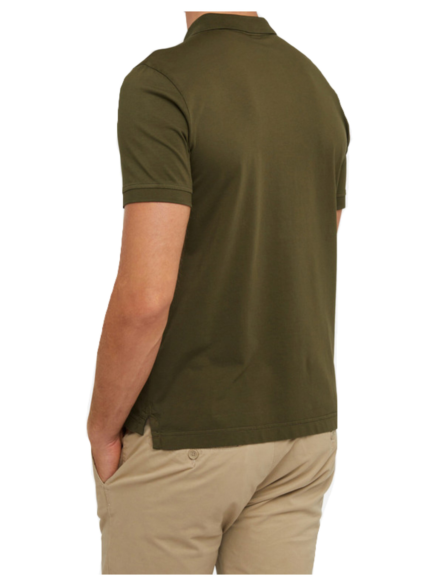 polo-a-maniche-corte-geox-jersey-da-uomo-verde