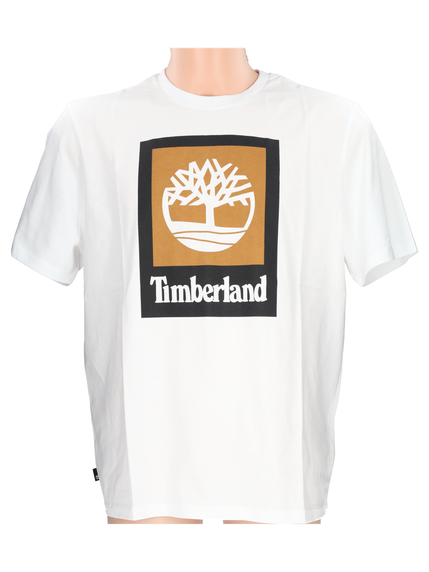t-shirt-a-maniche-corte-timberland-da-uomo-bianca