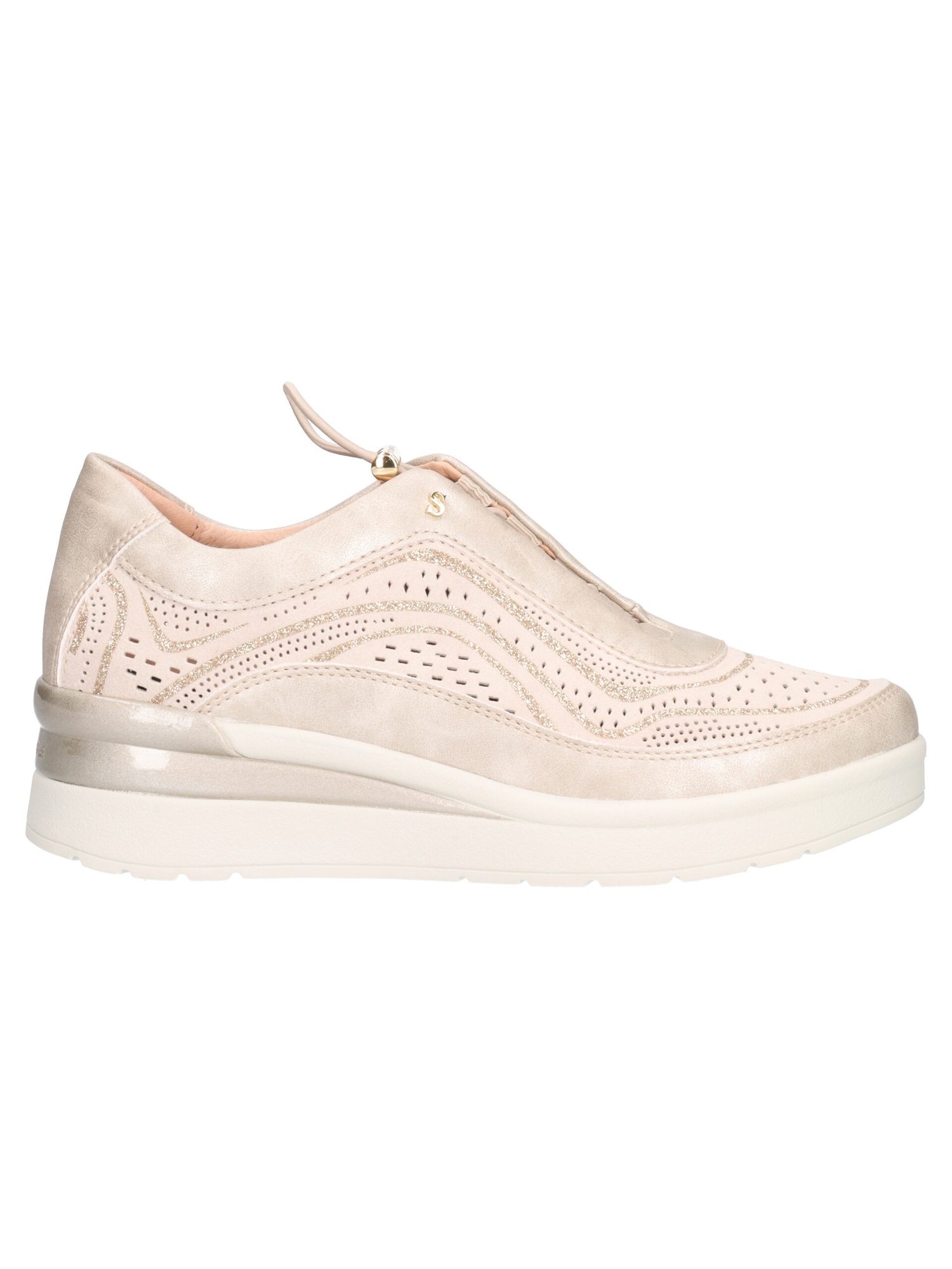 scarpa-casual-con-zeppa-stonefly-da-donna-beige