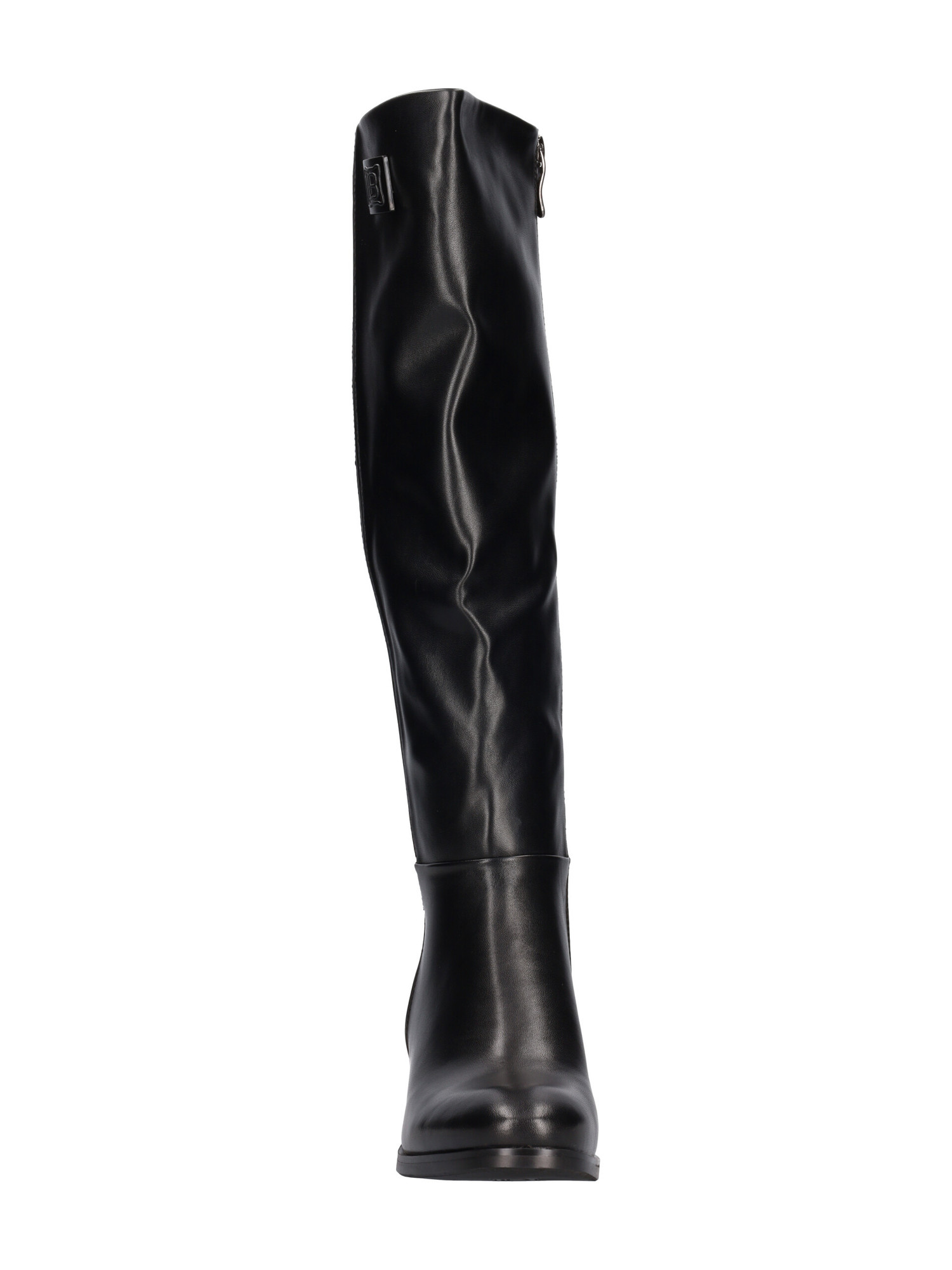 stivale-con-tacco-basso-laura-biagiotti-da-donna-nero