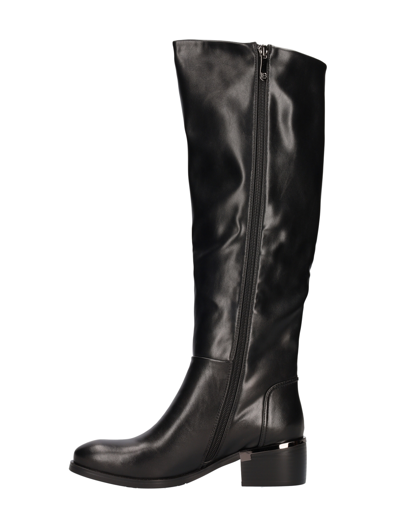 stivale-con-tacco-basso-laura-biagiotti-da-donna-nero