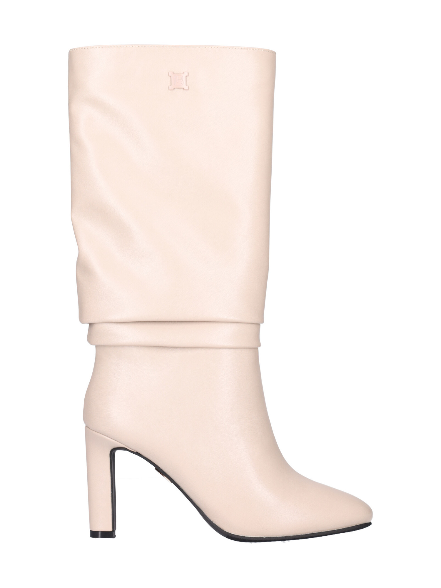 stivale-con-tacco-largo-laura-biagiotti-da-donna-beige