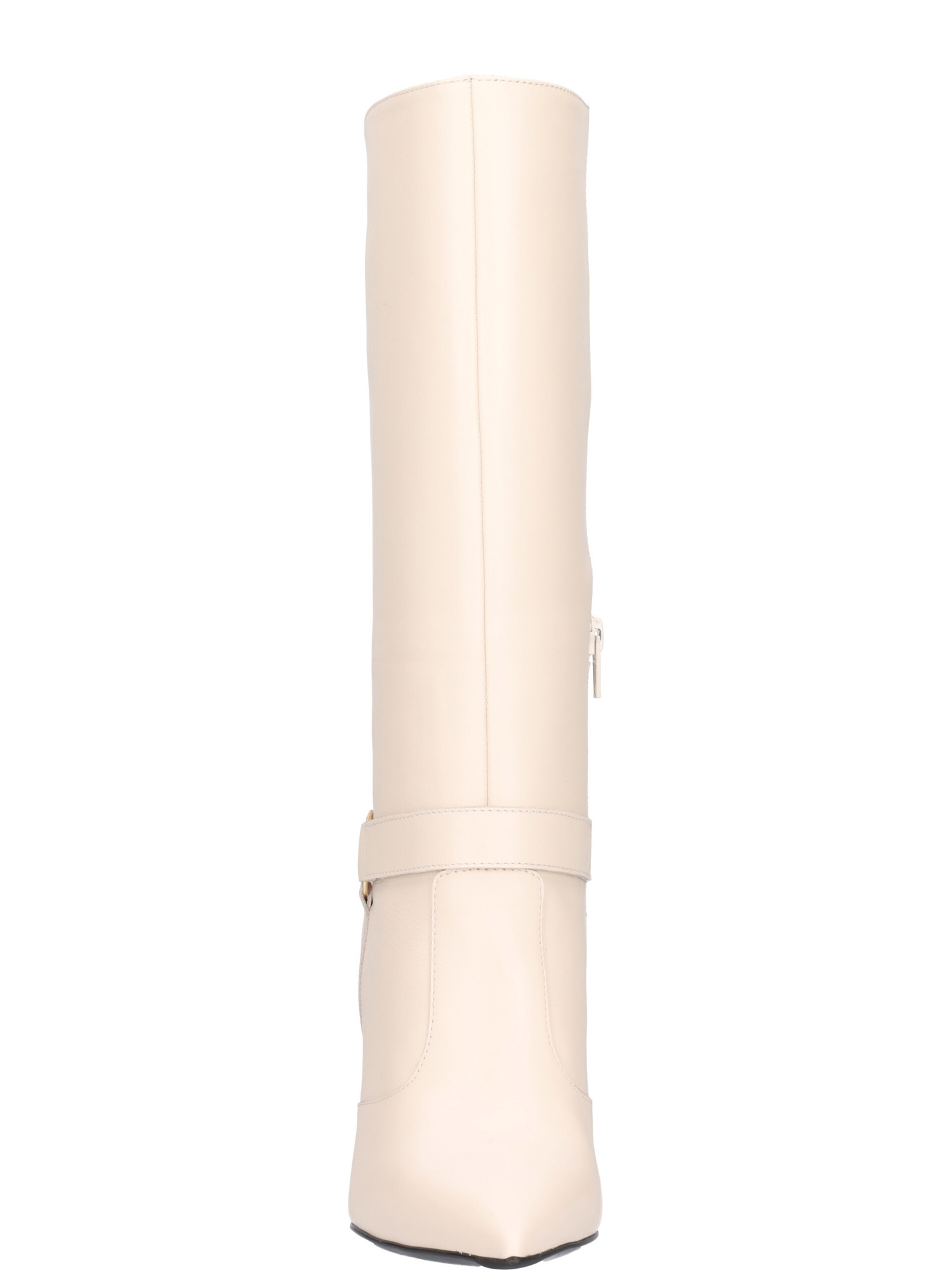 stivale-con-tacco-fino-nero-giardini-da-donna-avorio