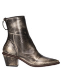 stivaletto con tacco largo history 541 da donna nero e oro