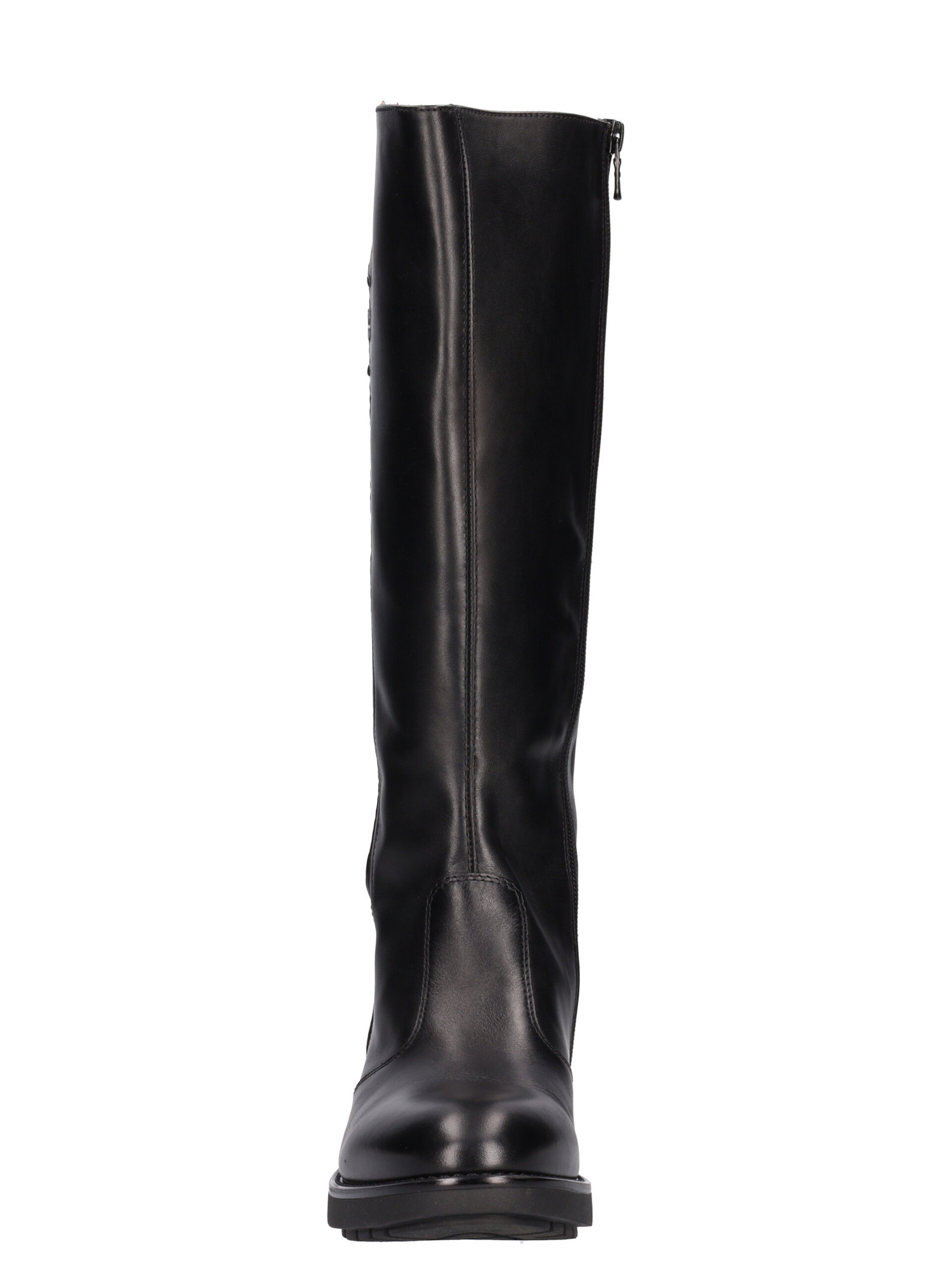 stivale-con-tacco-basso-nero-giardini-da-donna-nero-bc81e1