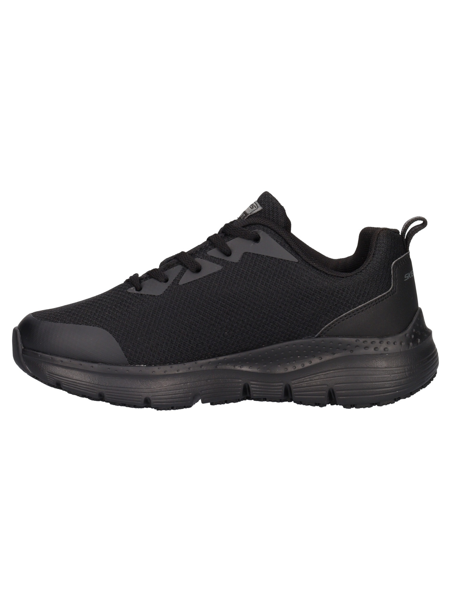 scarpa-da-lavoro-skechers-arch-fit-da-donna-nera