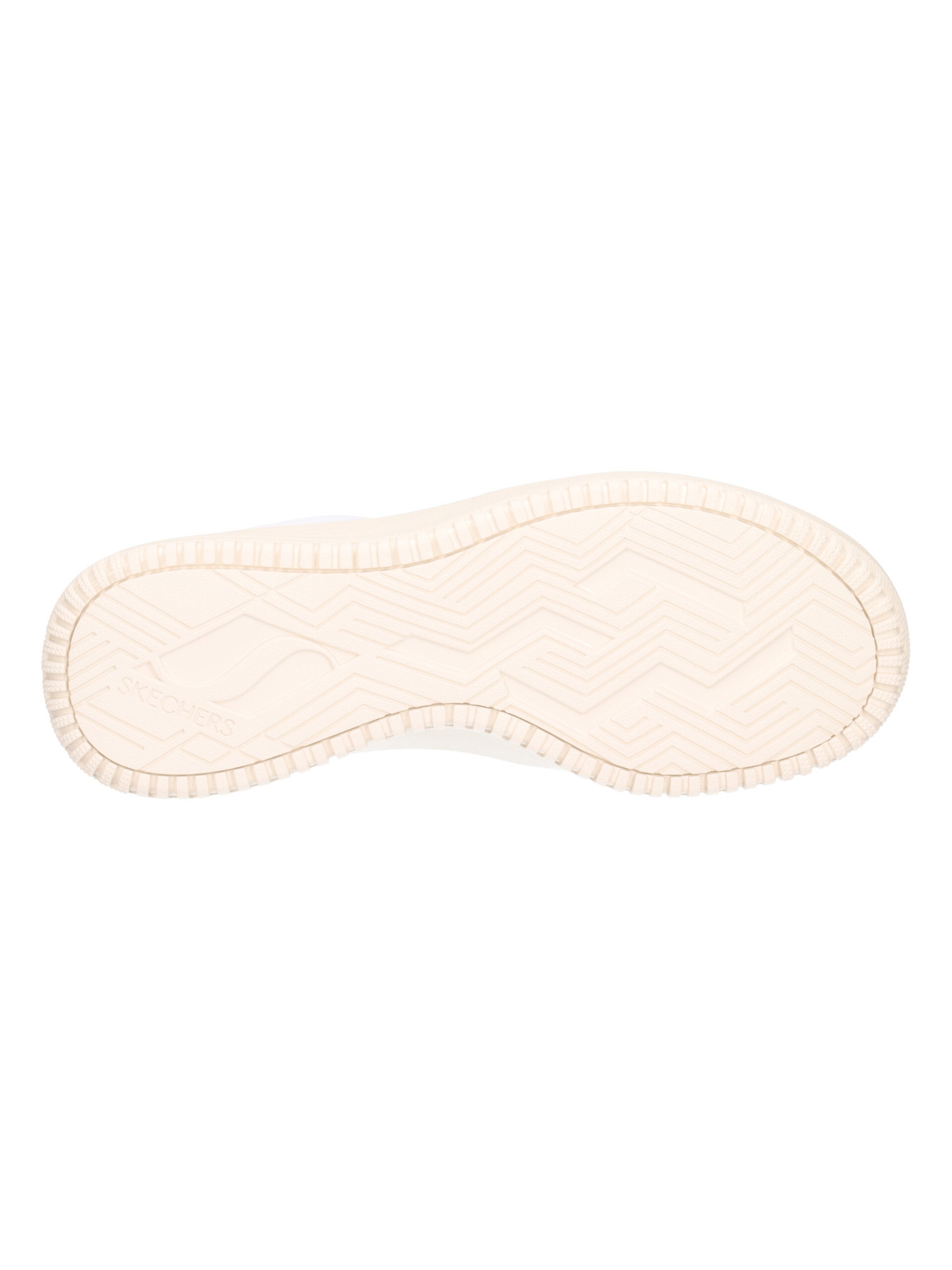 sneaker-platform-skechers-court-da-donna-bianca