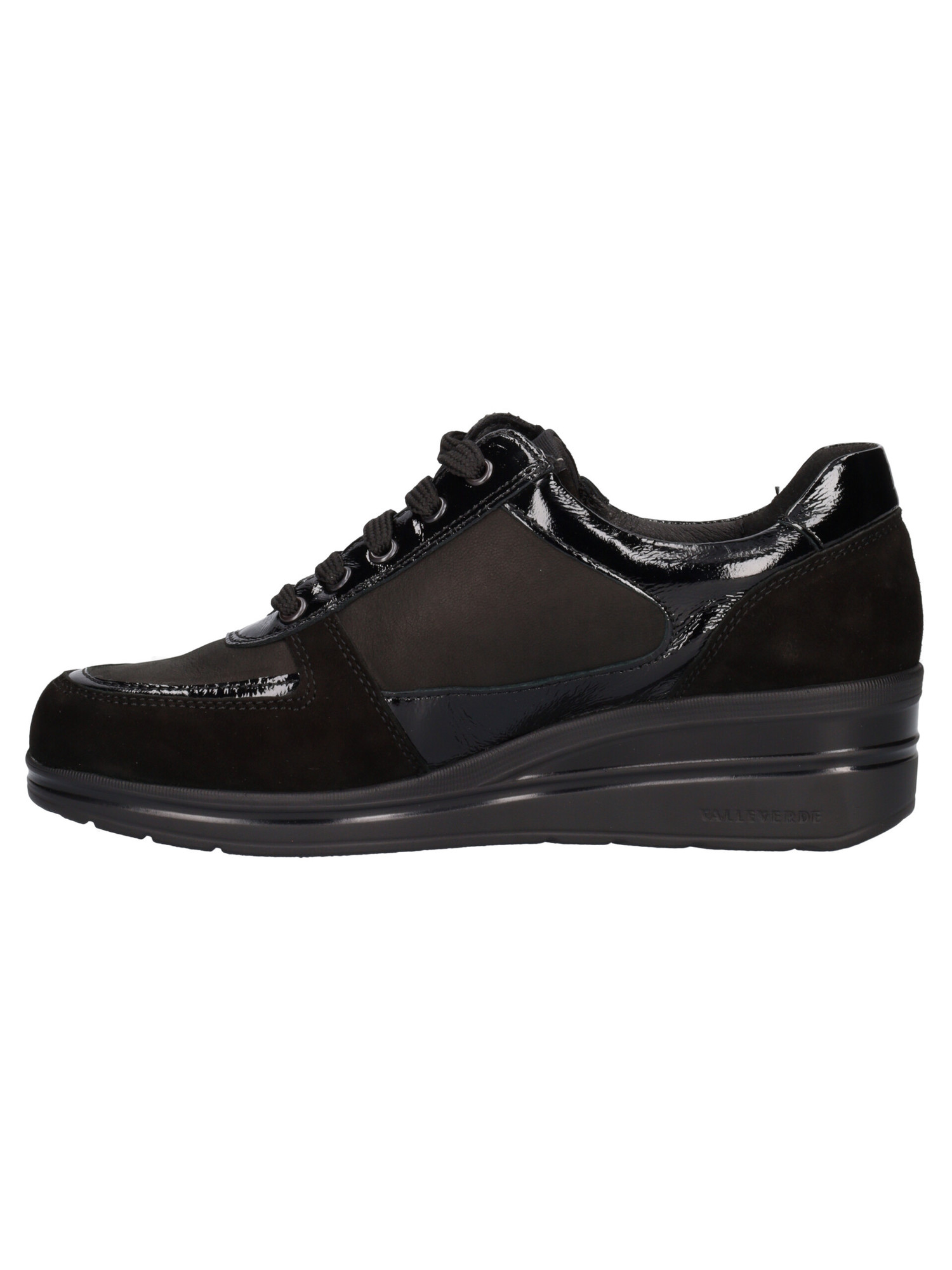 scarpa-casual-con-zeppa-valleverde-da-donna-nera-70a2d5