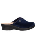 ciabatta con zeppa fly flot da donna nera
