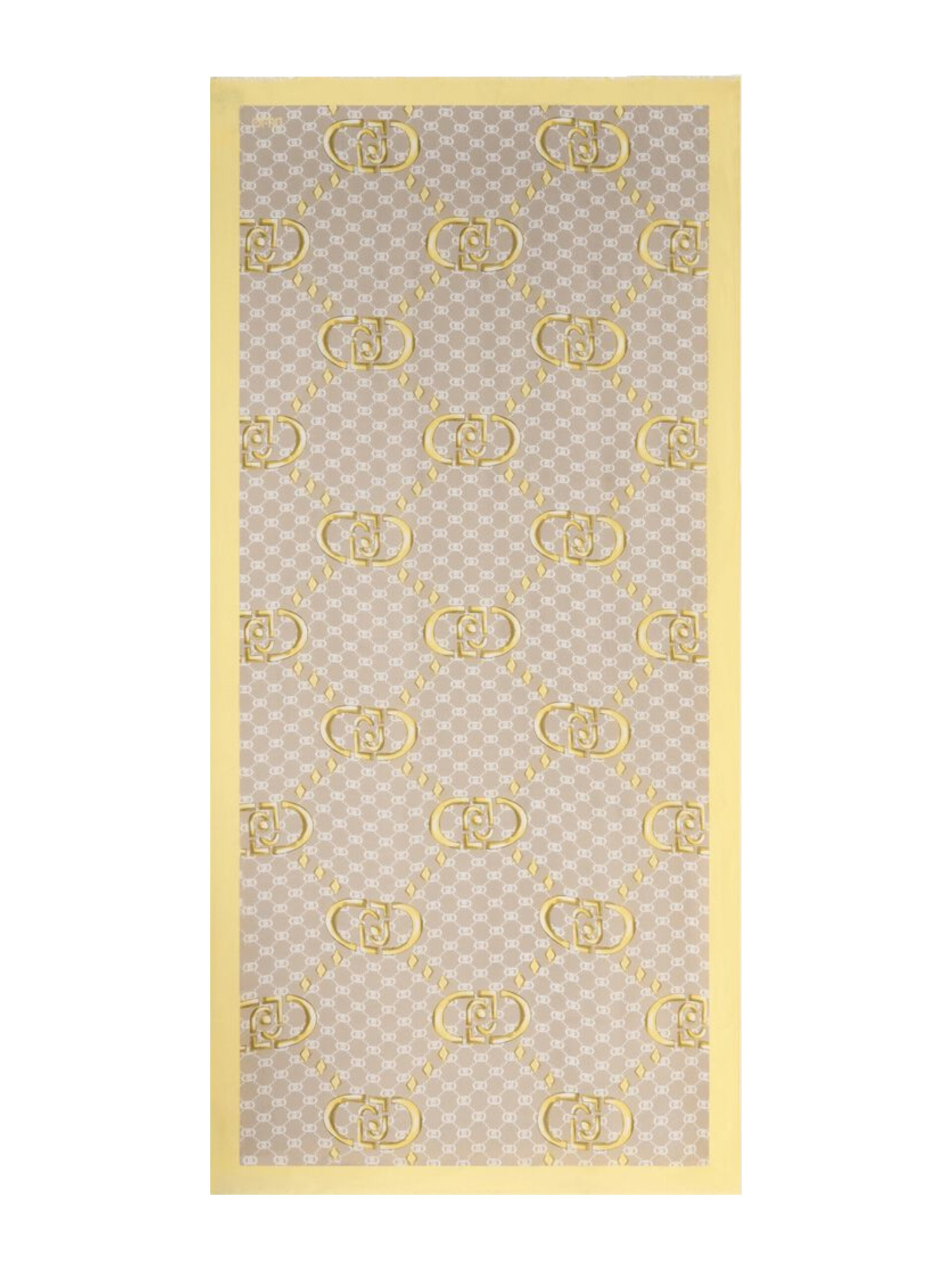 foulard-liu-jo-da-donna-giallo-e-beige