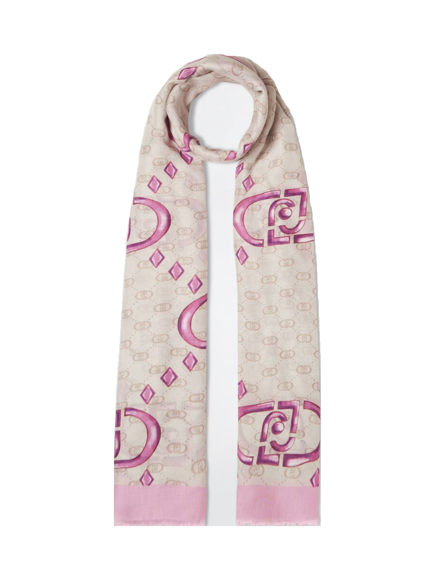 foulard-liu-jo-da-donna-rosa-e-beige