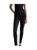 jeans skinny bottom up liu jo da donna nero