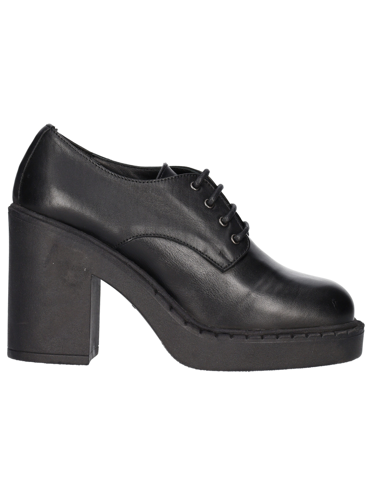 stringata-tacco-largo-albachiara-da-donna-nera