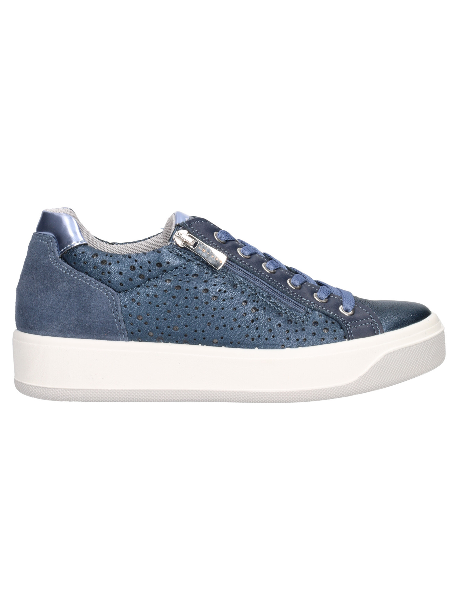 sneaker-igi-and-co-da-donna-blu-metal